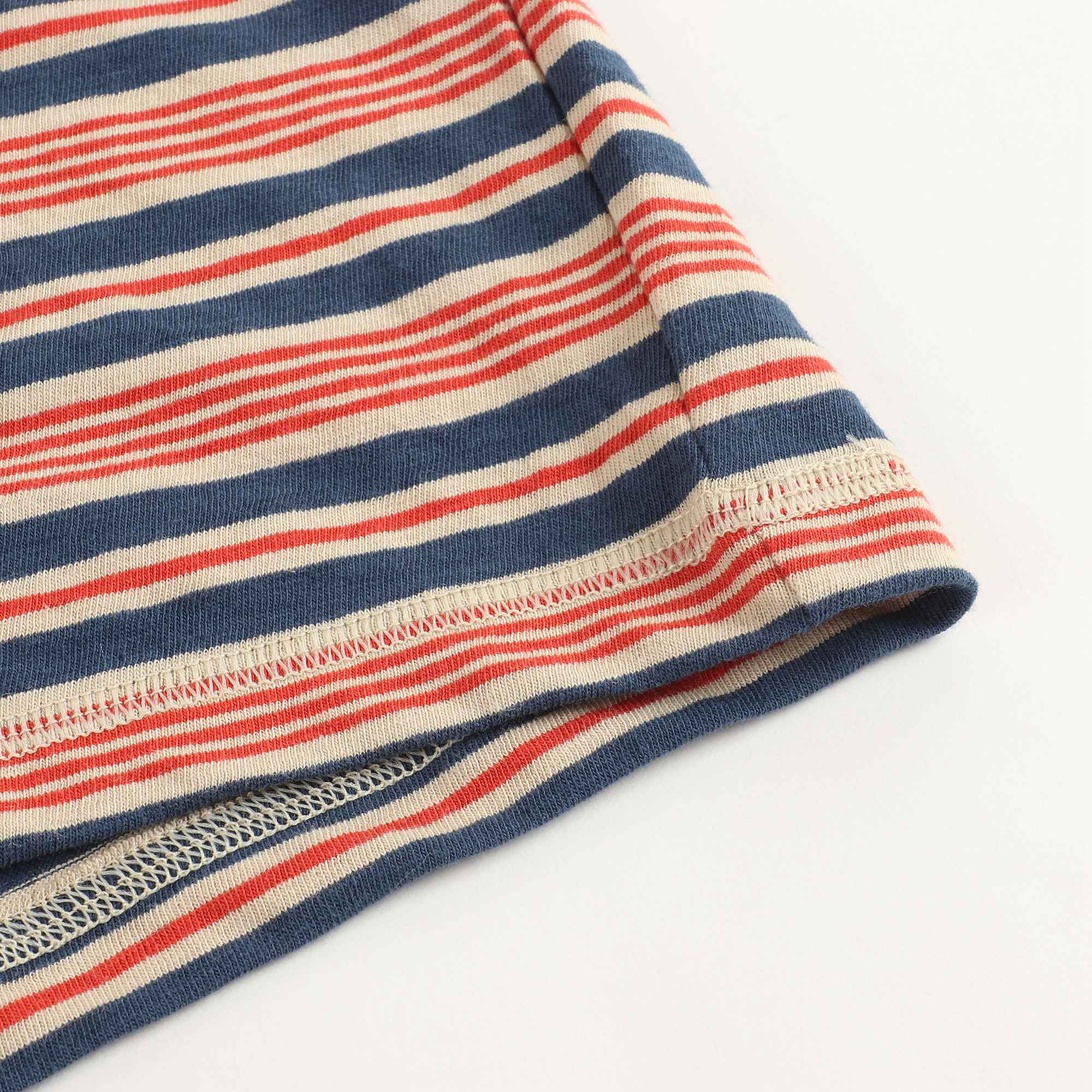 Baby Red Stripes Cotton T-shirt