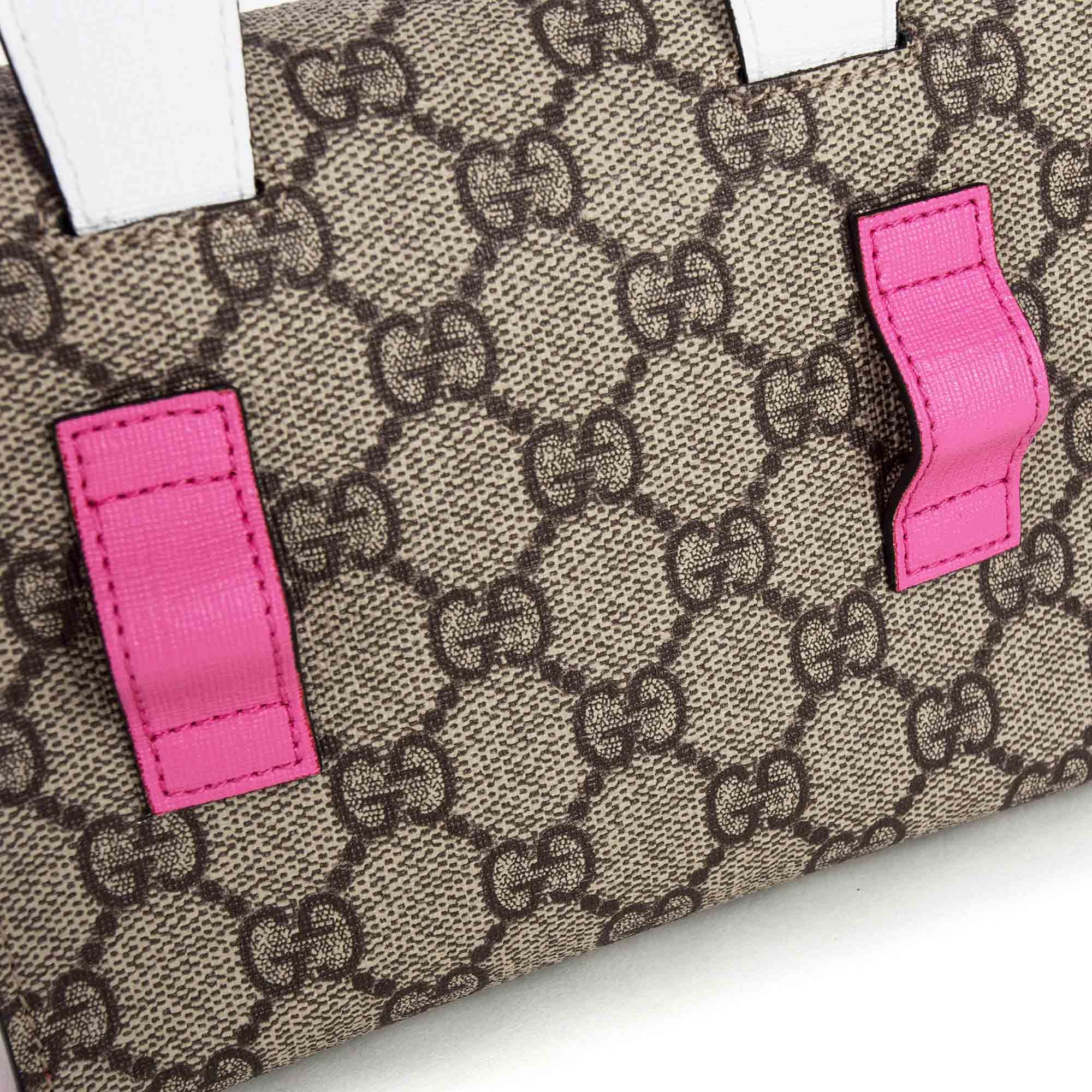 Girls Beige Bunny Bag