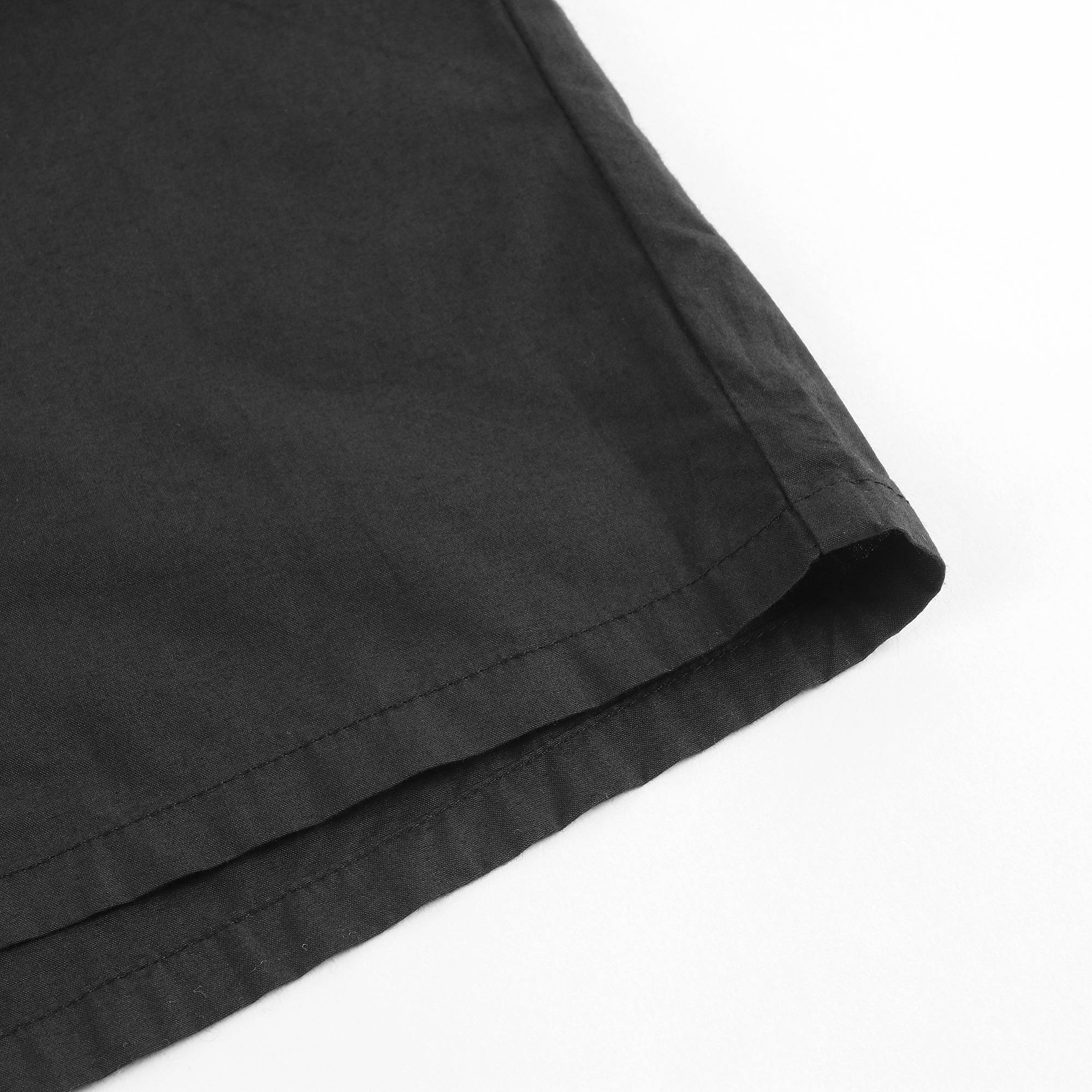 Girls Black Cotton Dress