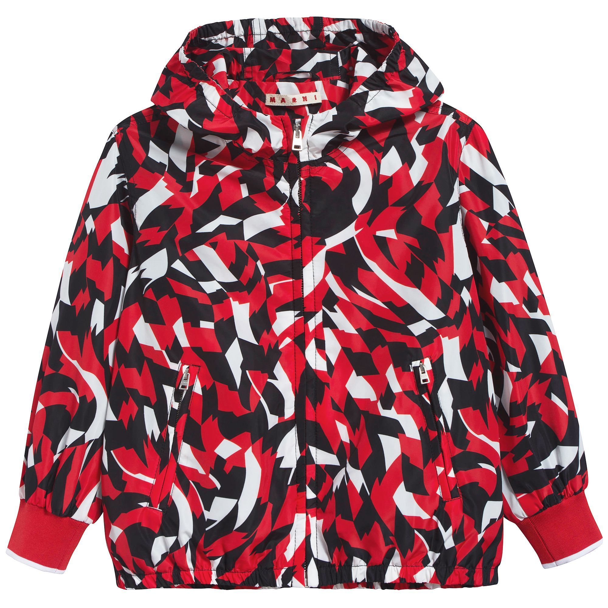 Girls Flame Red Jacket
