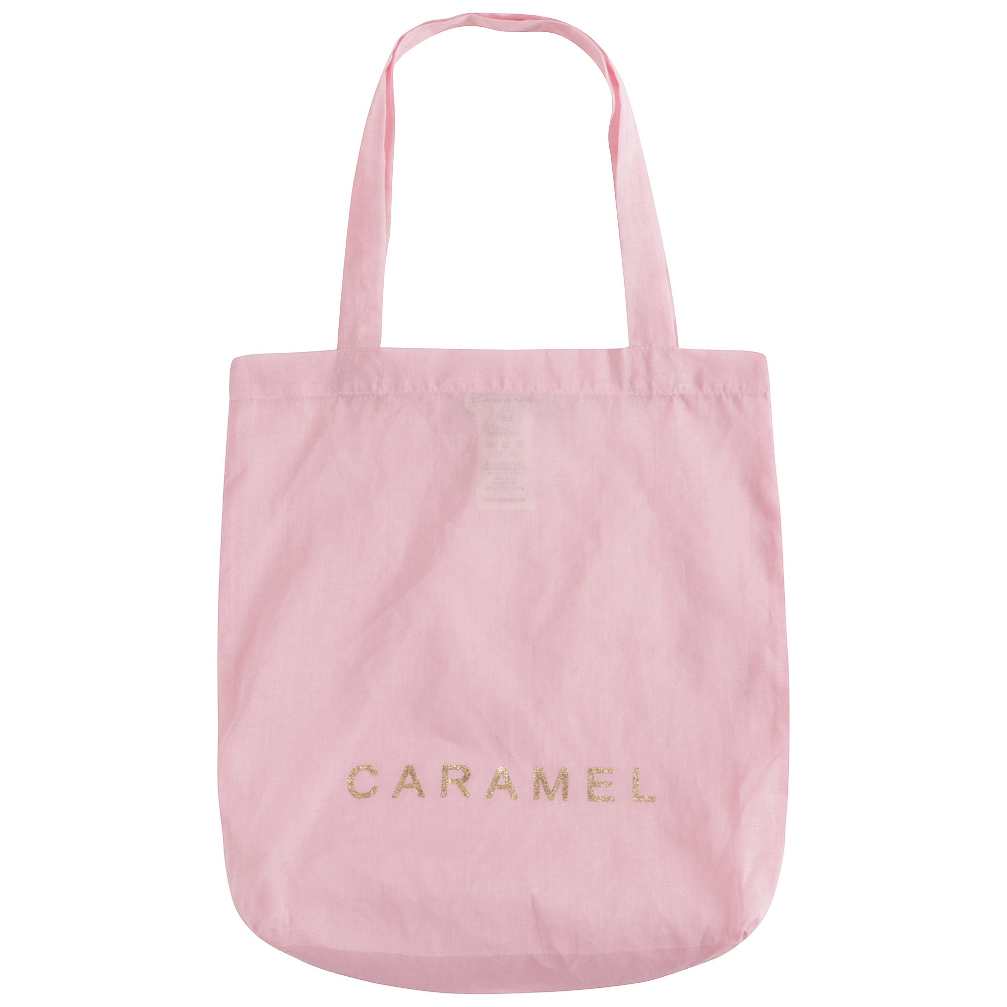 Girls Pink Logo Cotton Bag