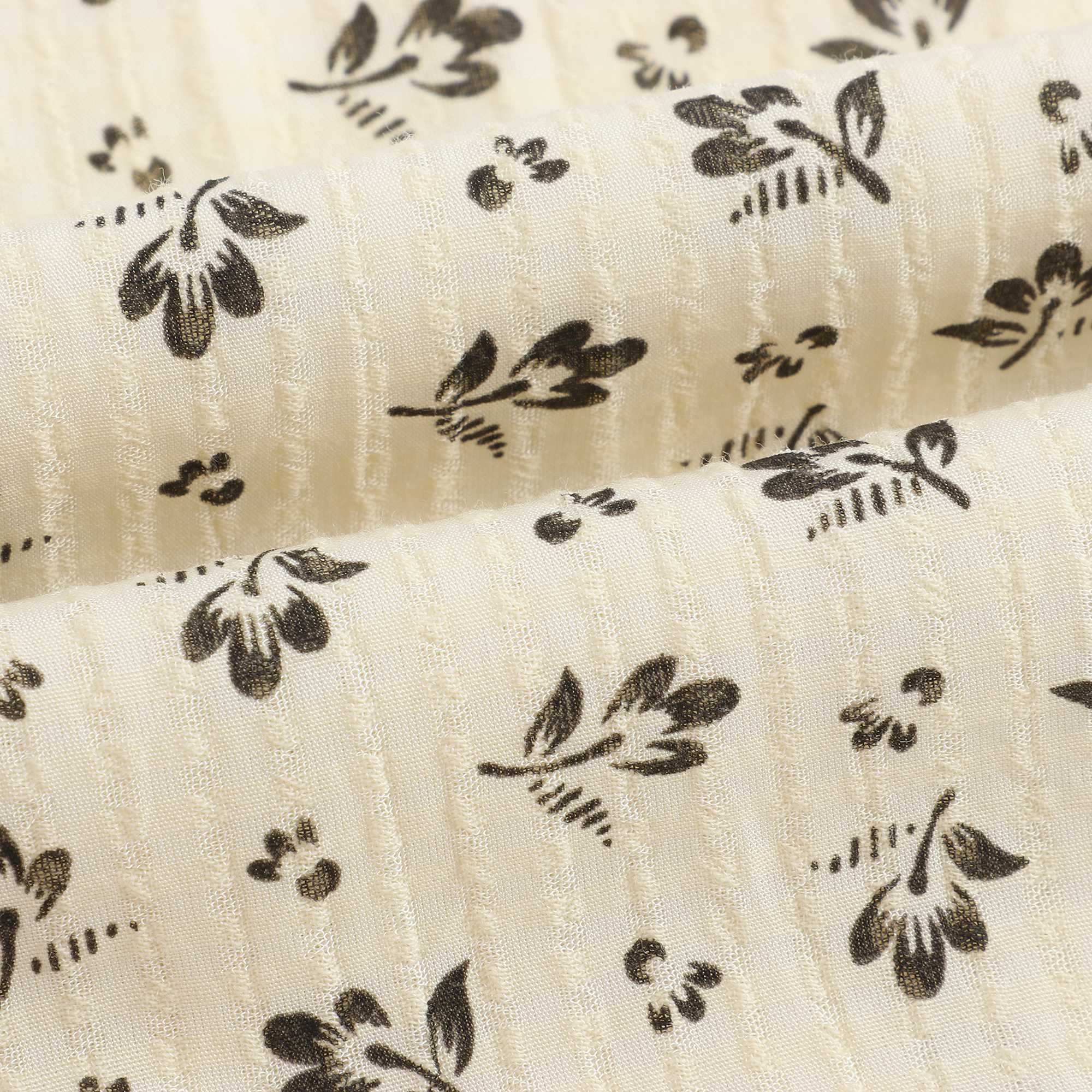 Baby Girls Ditsy Clover Print Top