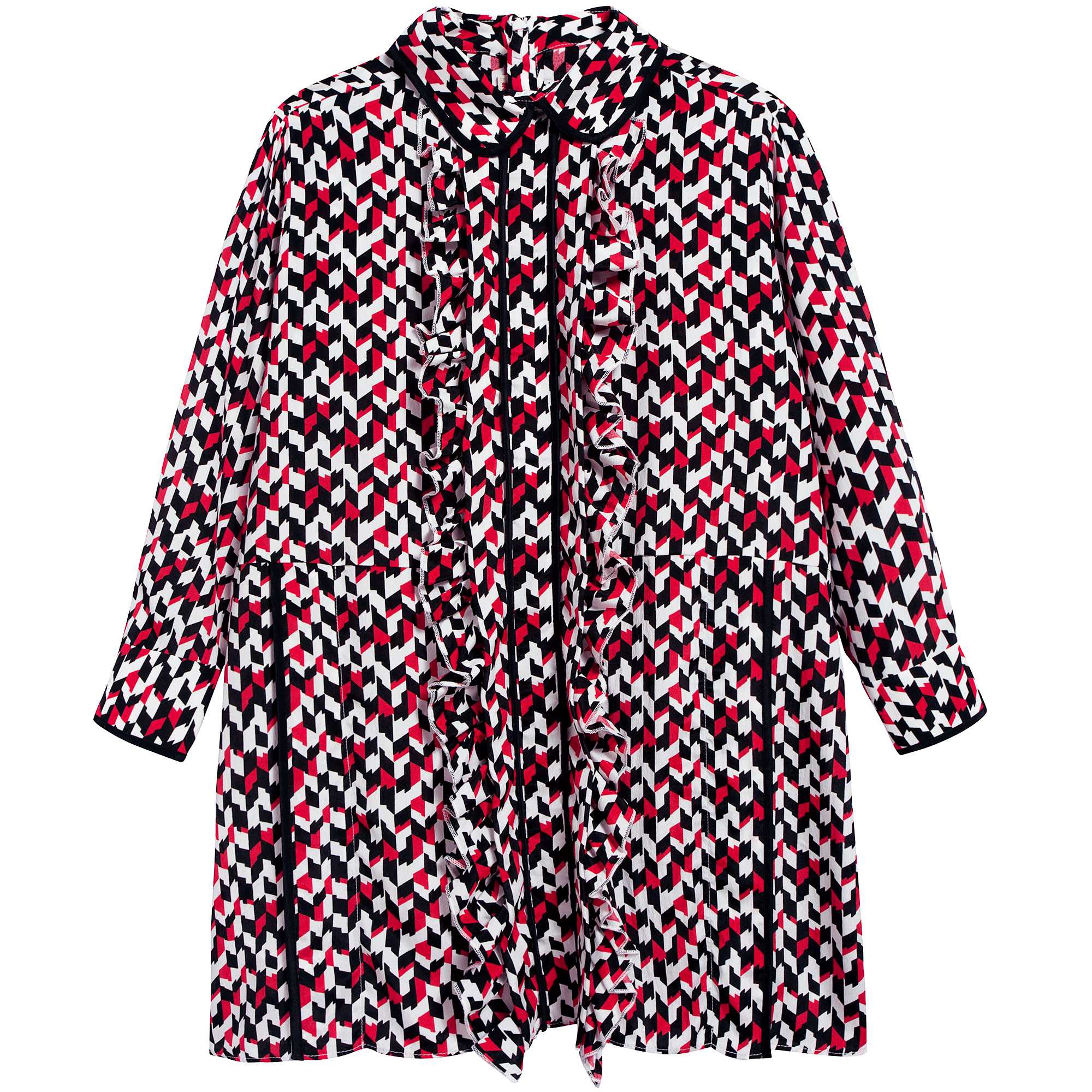 Girls Flame Red Dress