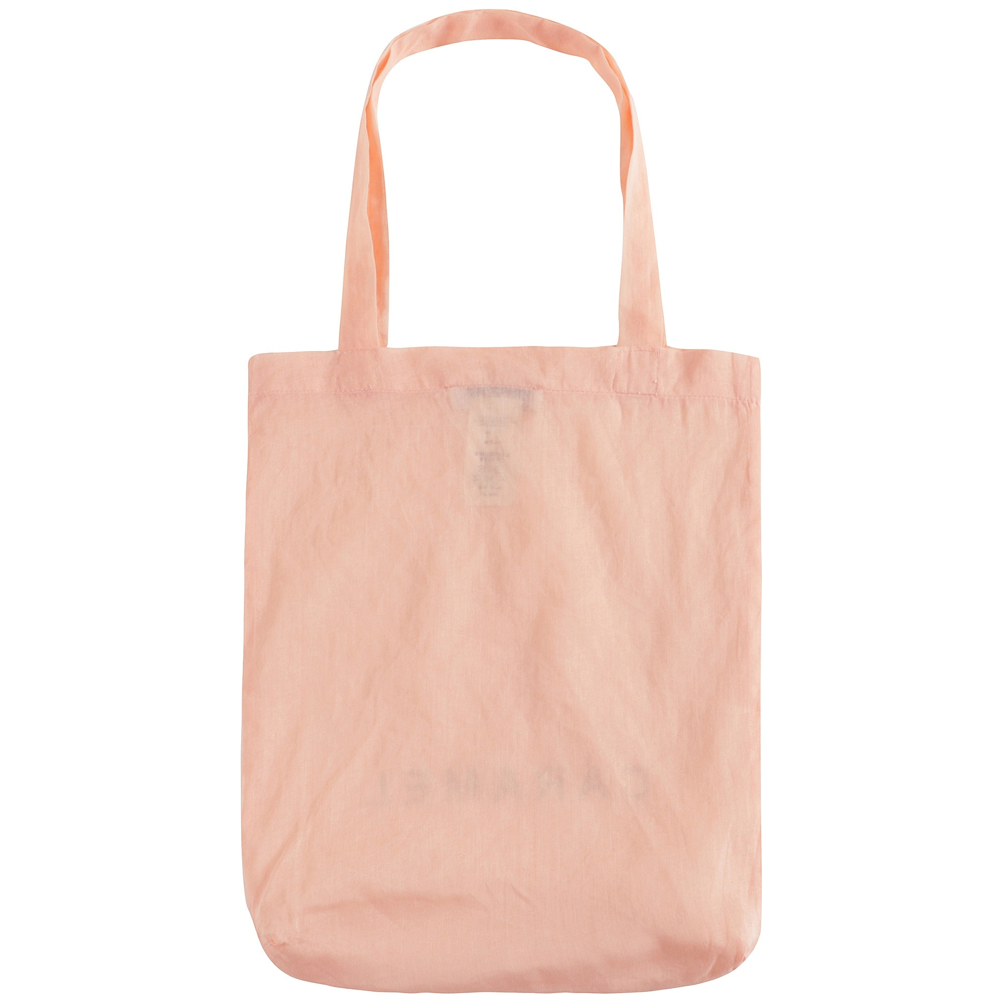 Girls Orange Logo Cotton Bag