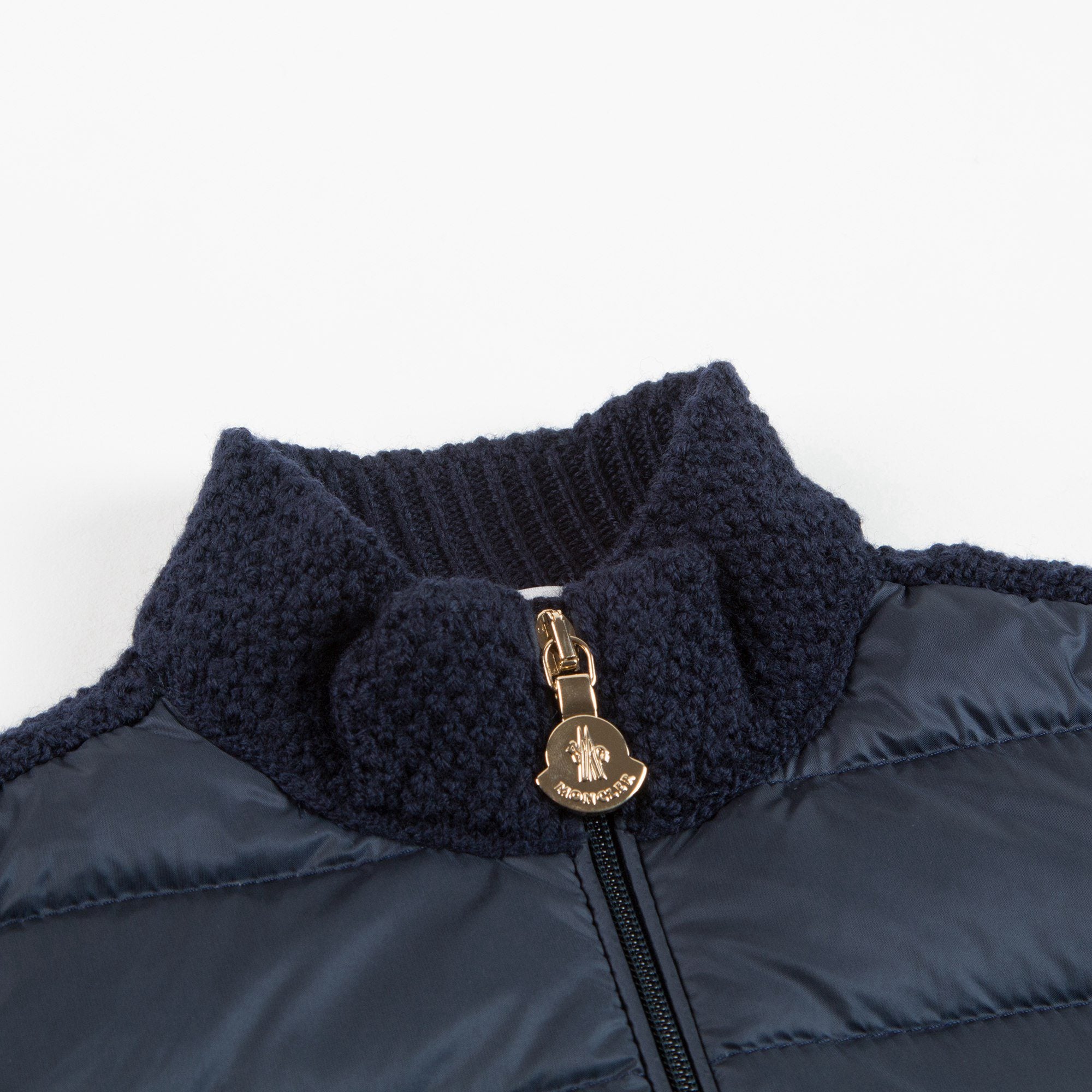 Girls Navy Blue Knitted Cardigan