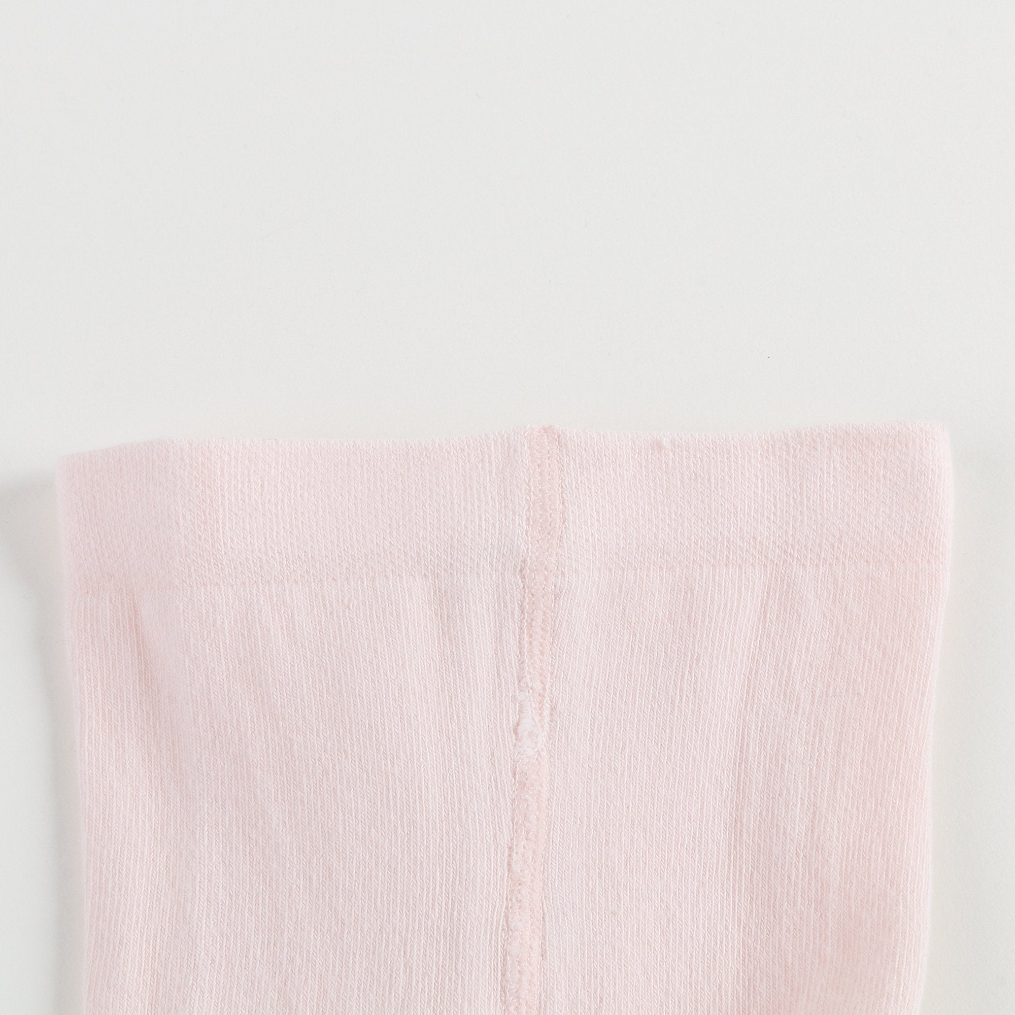 Girls Light Pink Cotton Tights