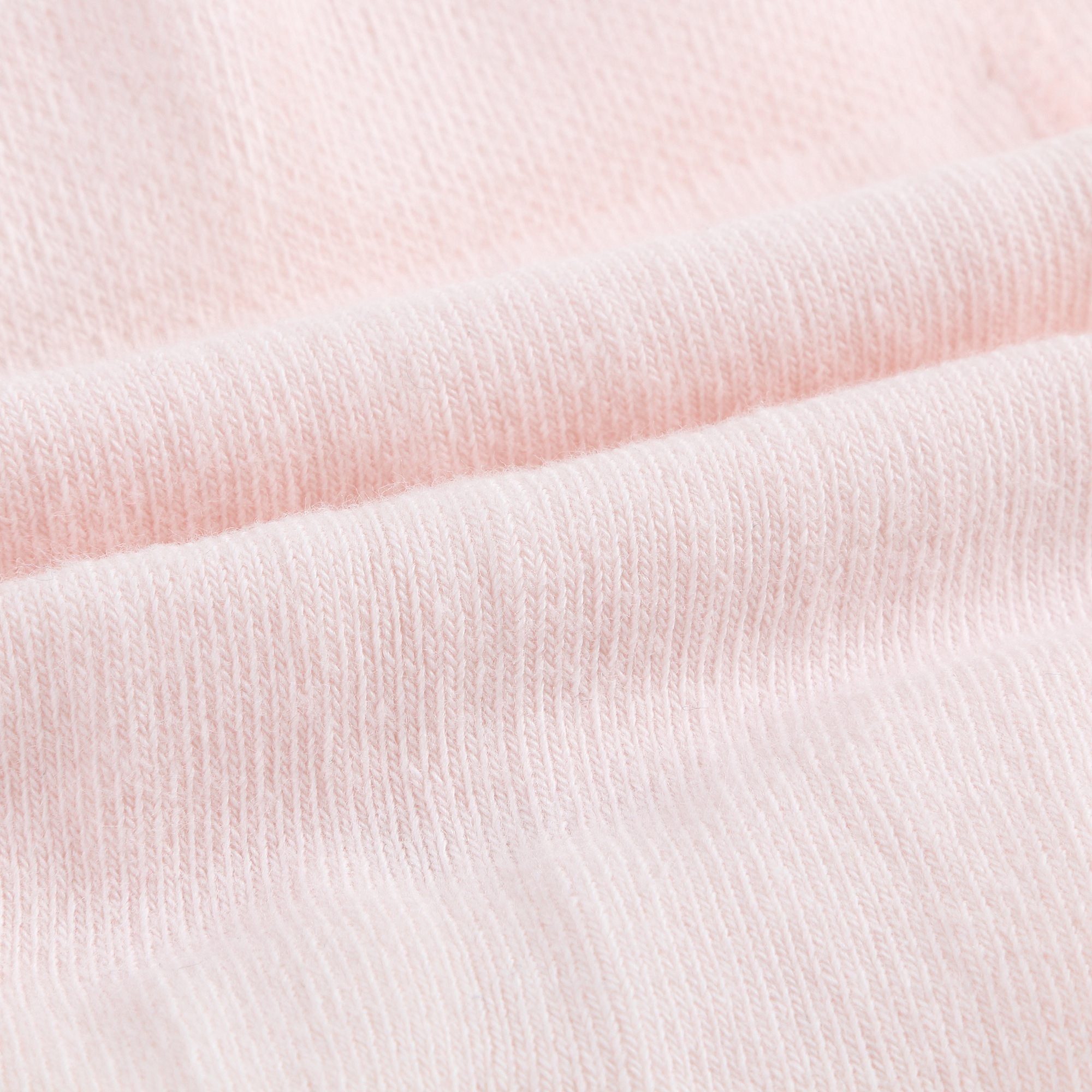 Girls Light Pink Cotton Tights