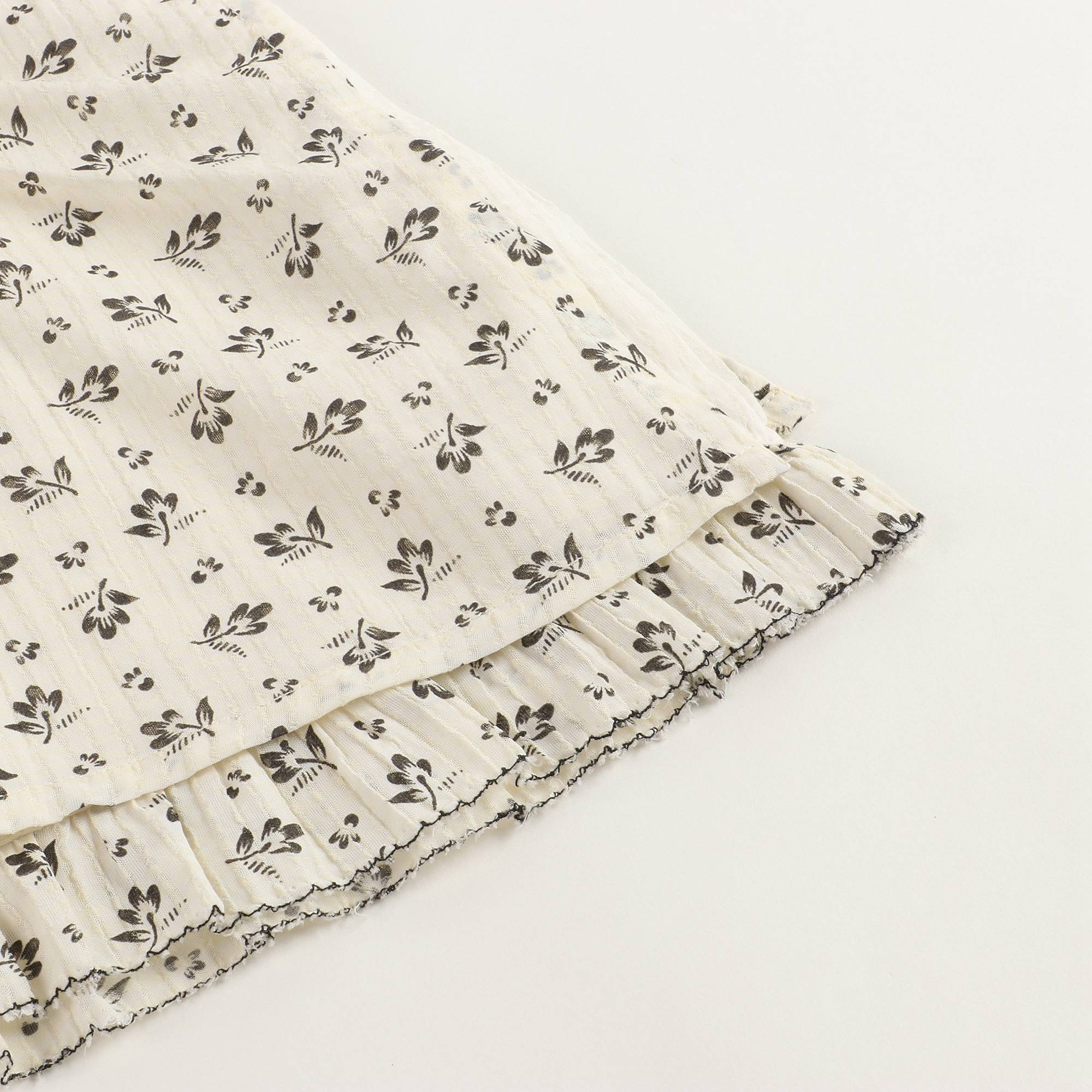 Girls Ditsy Clover Print Dress