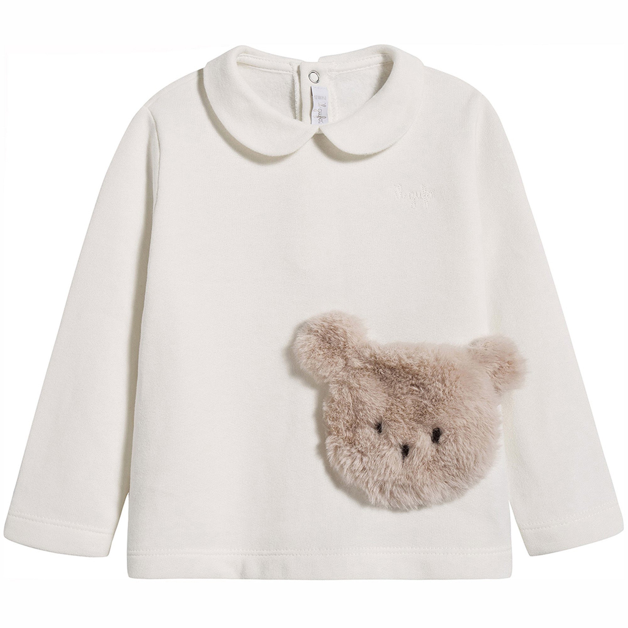 Baby Girls White Cotton Set