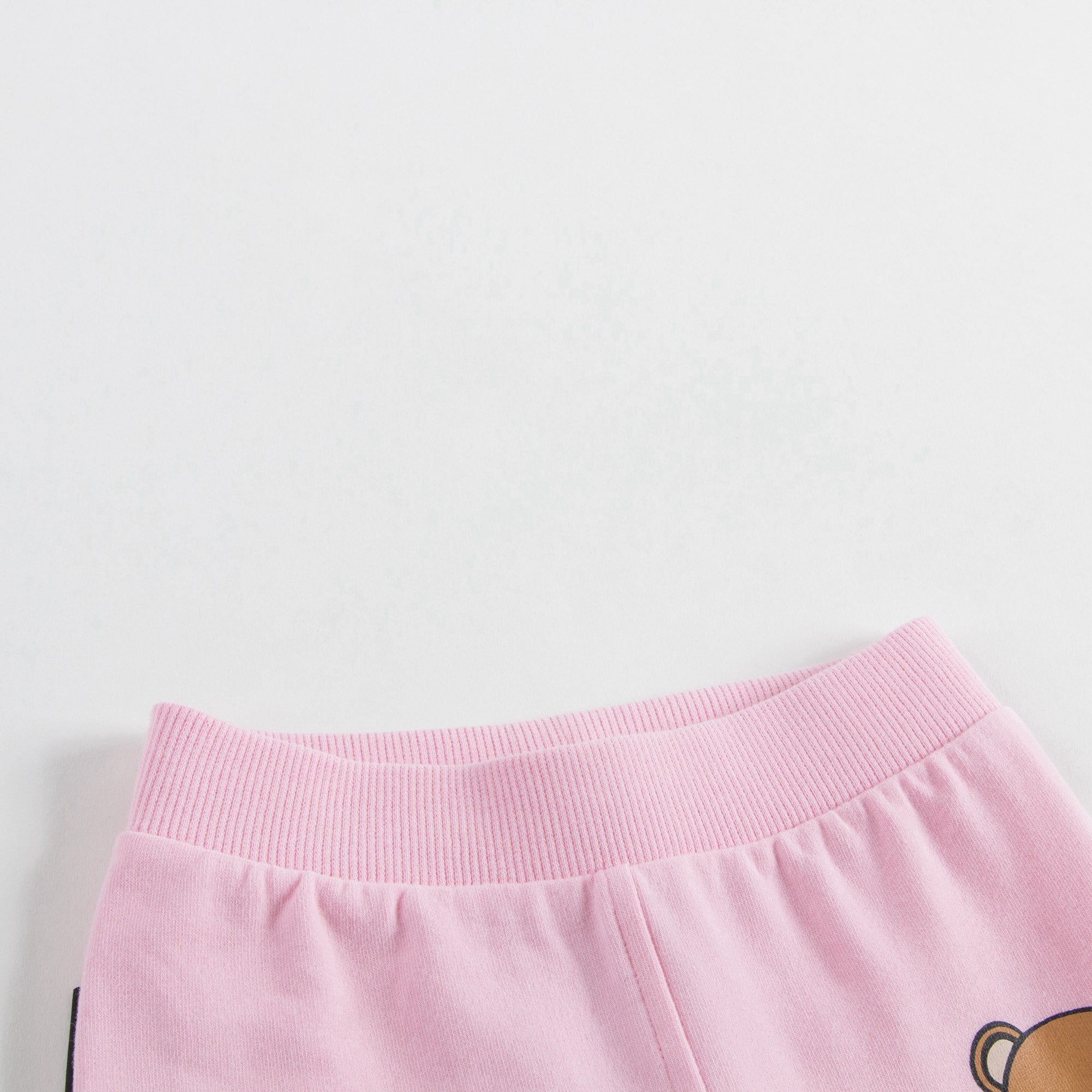 Baby Pink Cotton Toy Tracksuit