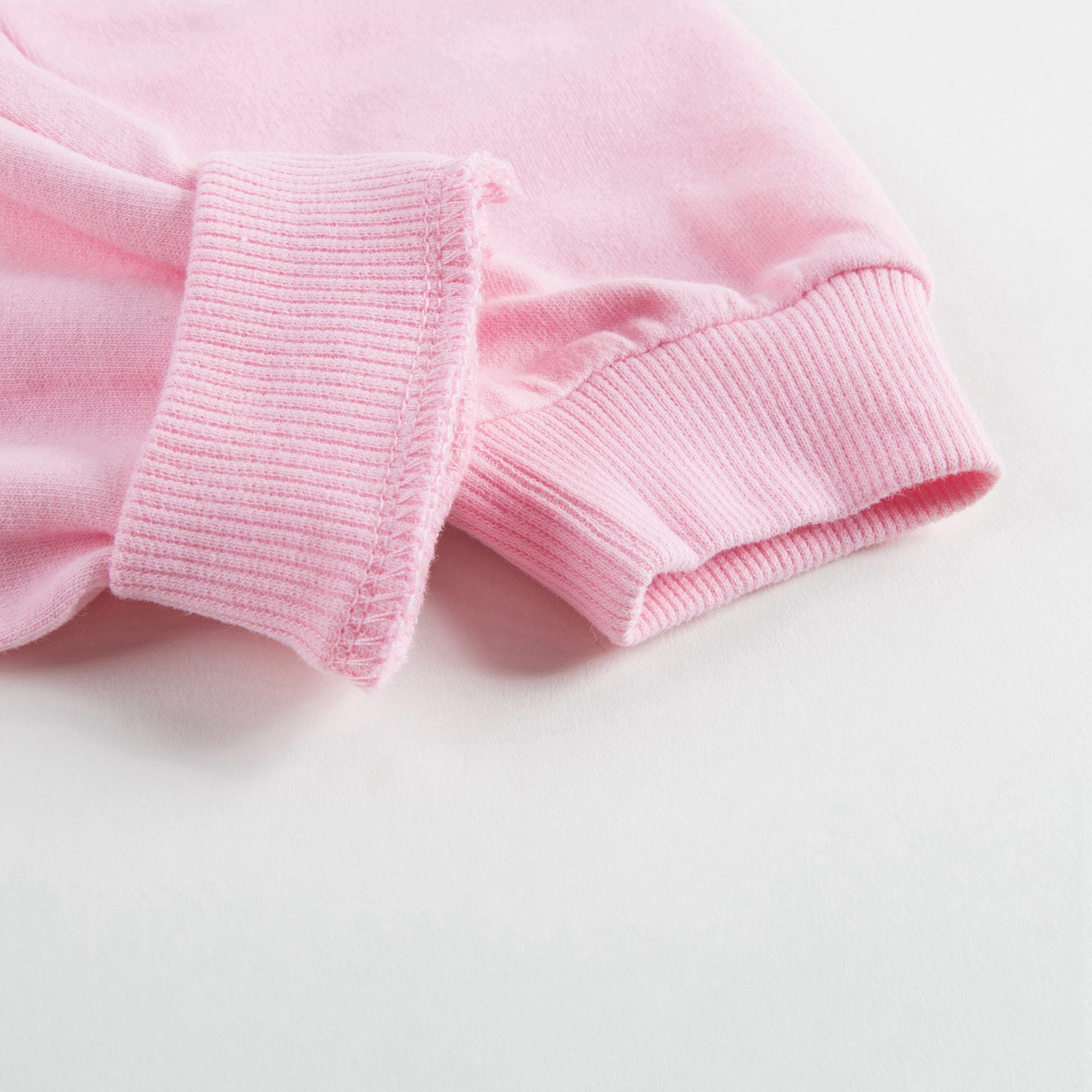 Baby Pink Cotton Toy Tracksuit