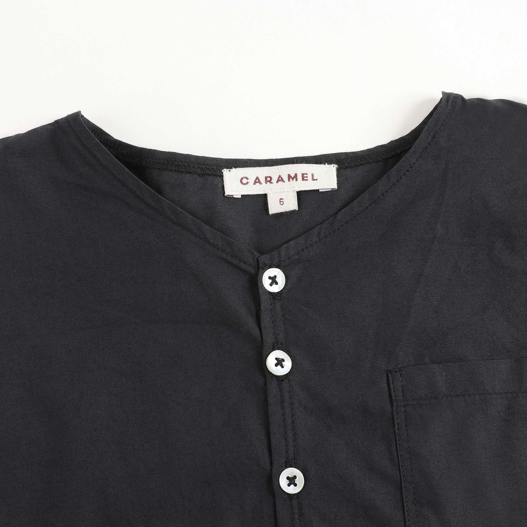 Boys Black Cotton T-shirt