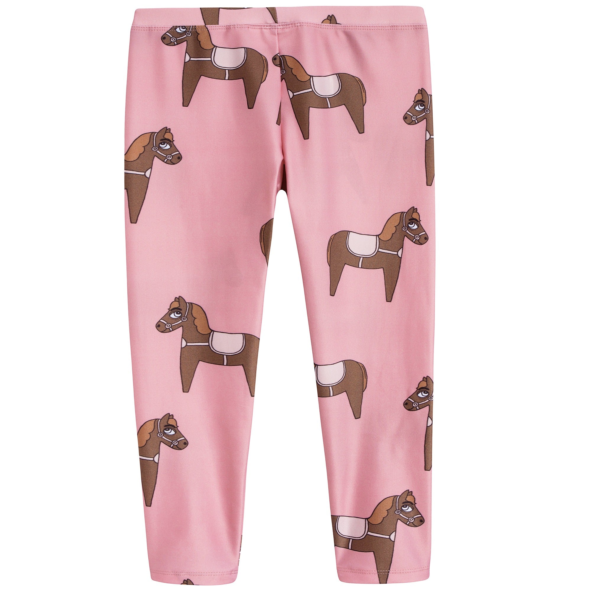 Girls Pink Horse Fancy Swimwear Leggings