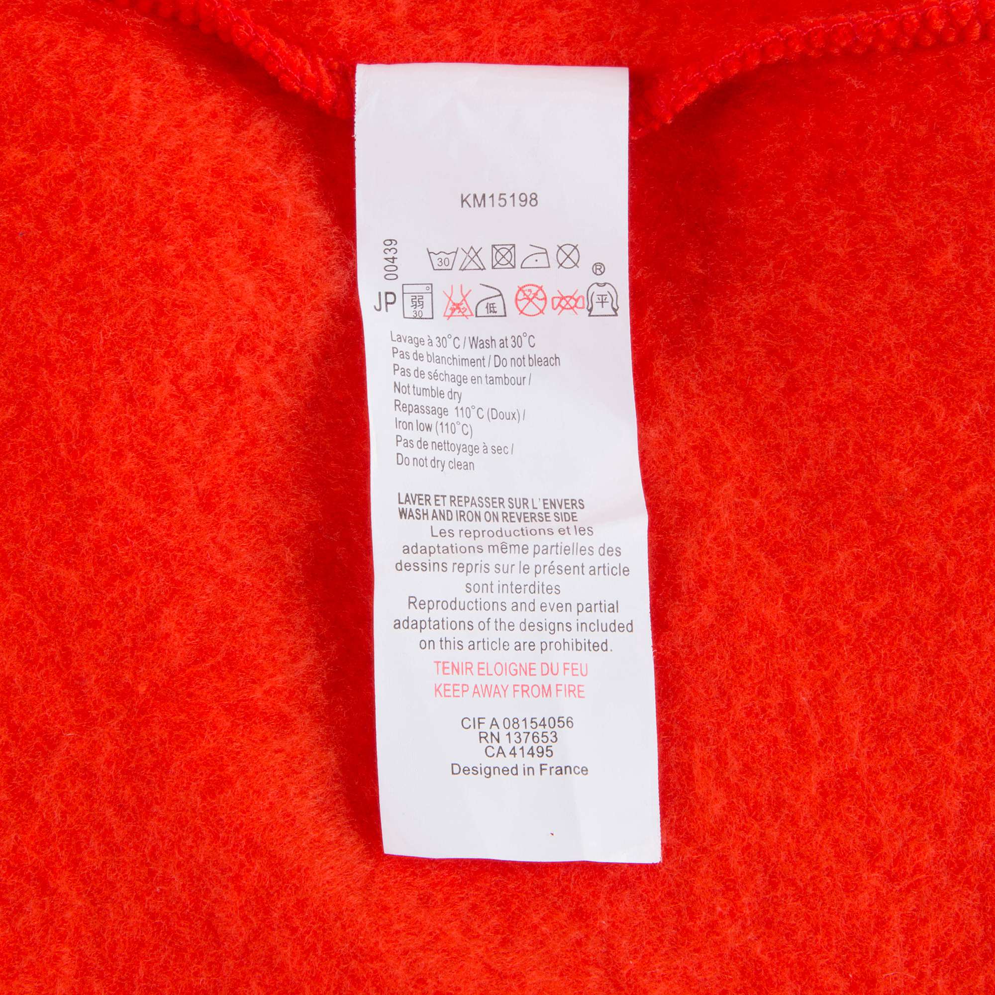 Girls Dark Orange Tiger Logo Sweatshirt