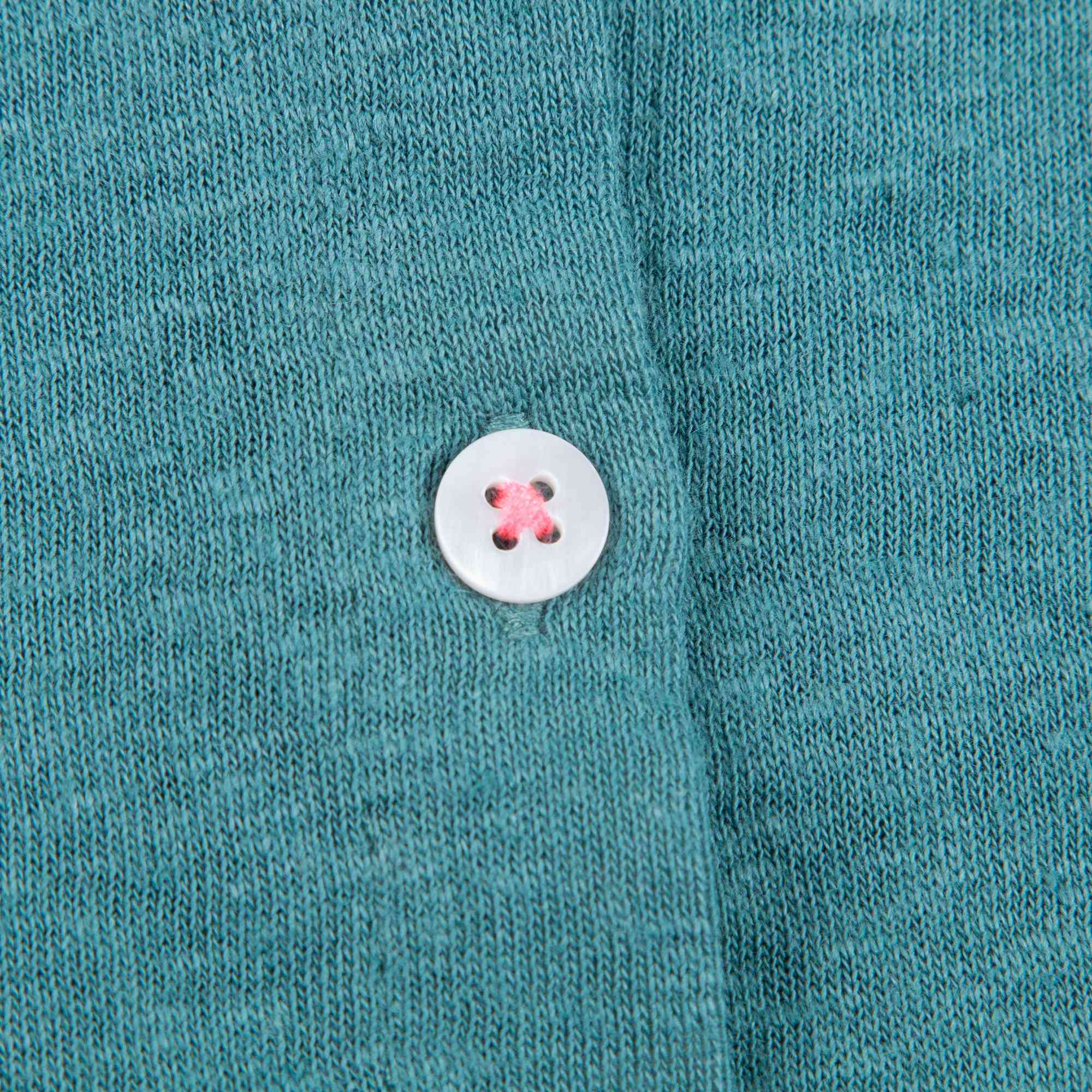 Girls Peacock Blue Cotton T-shirt