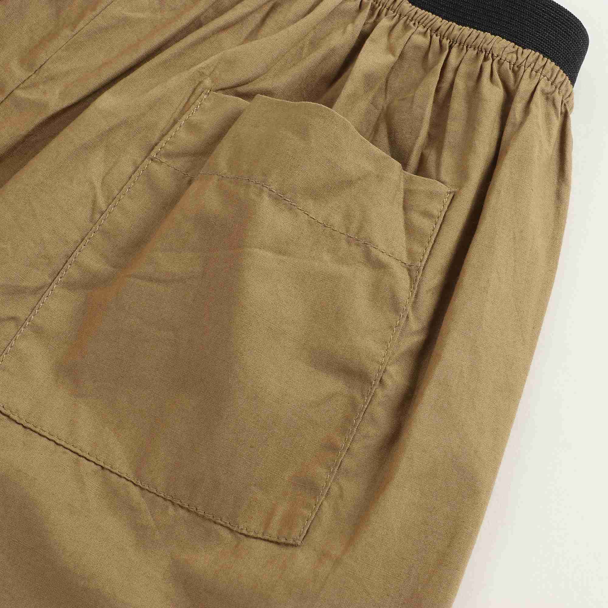 Baby Olive Cotton Shorts