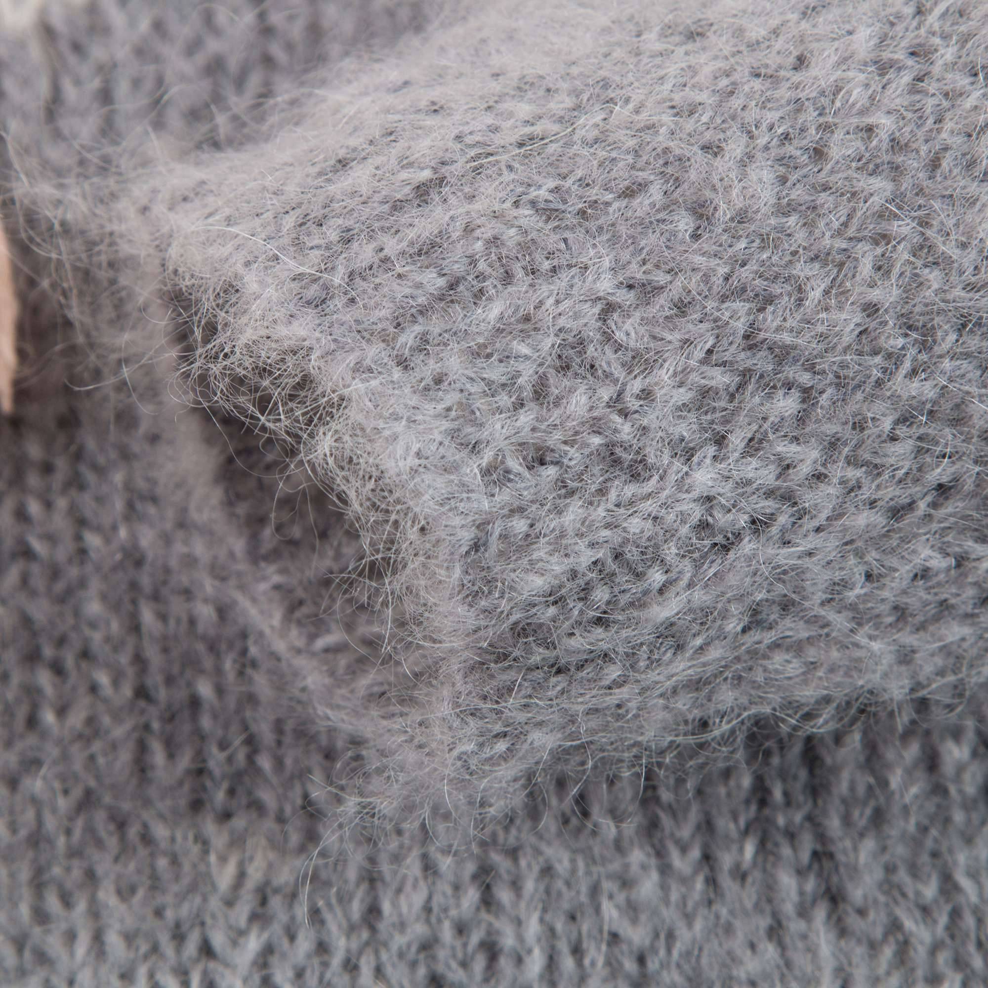 Girls Grey "Edgard" Sweater