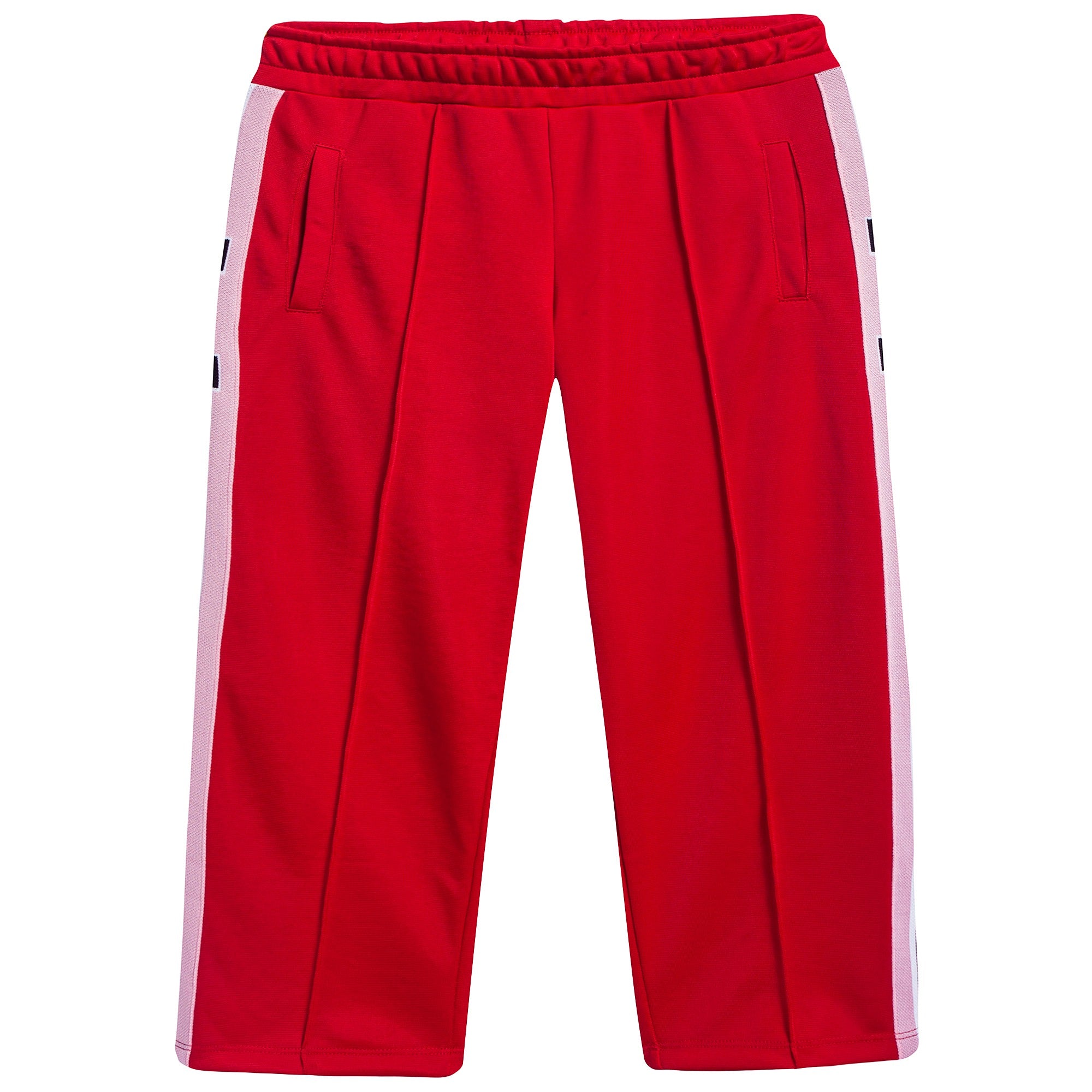 Girls Red Logo Trousers