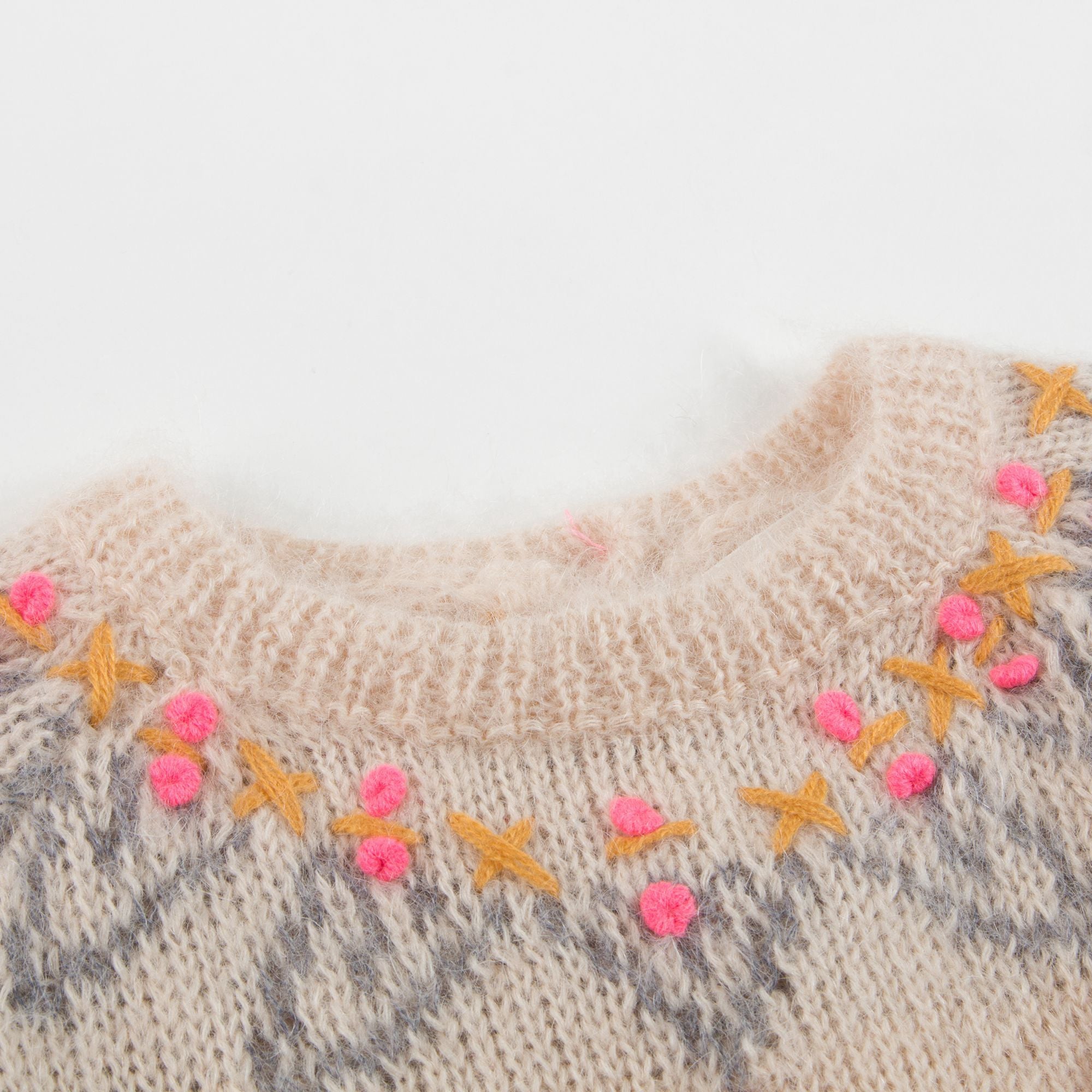 Girls Beige "Edgard" Sweater