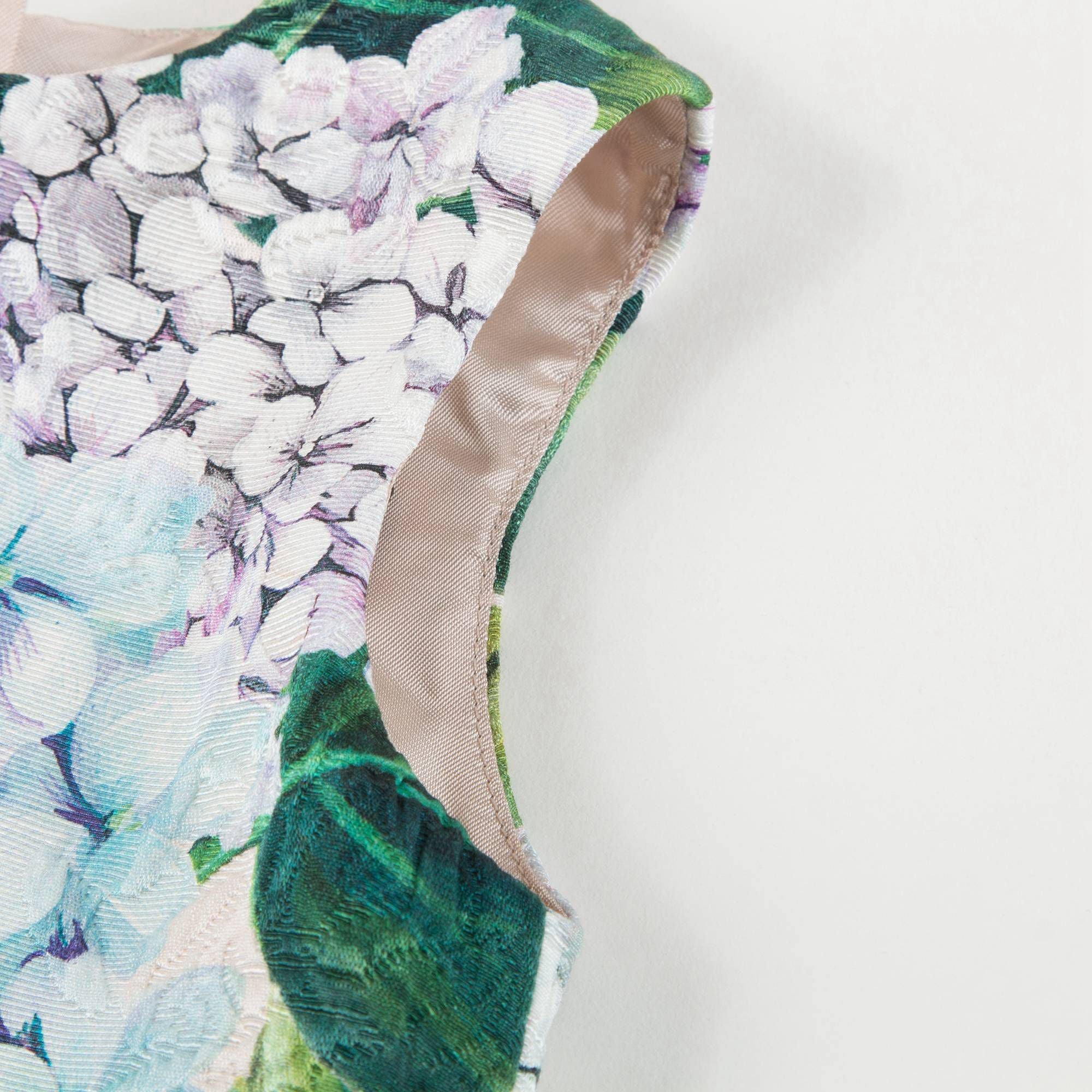 Girls Green ' Abito'  Dress