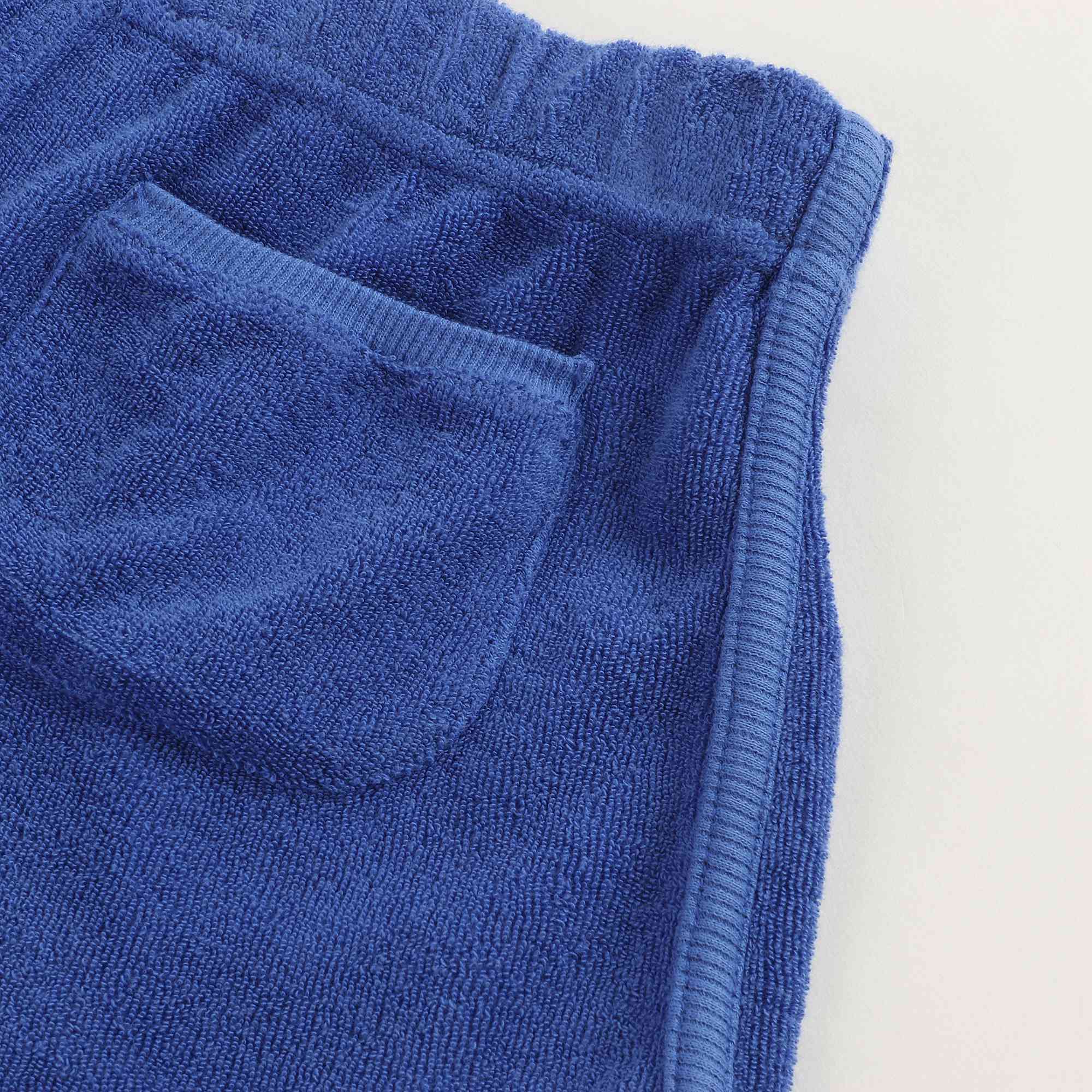 Boys and Girls Royal Blue Cotton Shorts