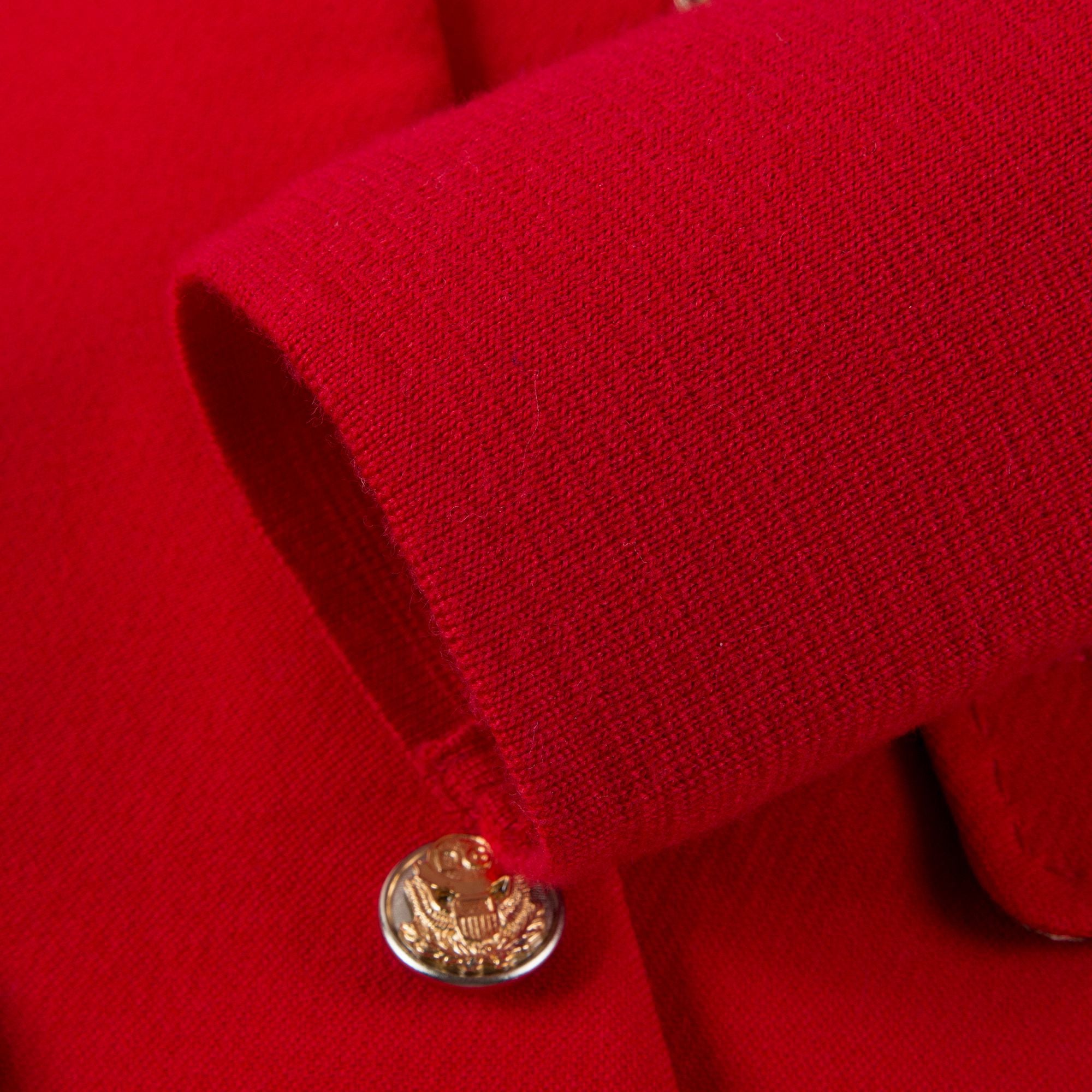 Girls  Red  "Giacca"  Logo  Coat