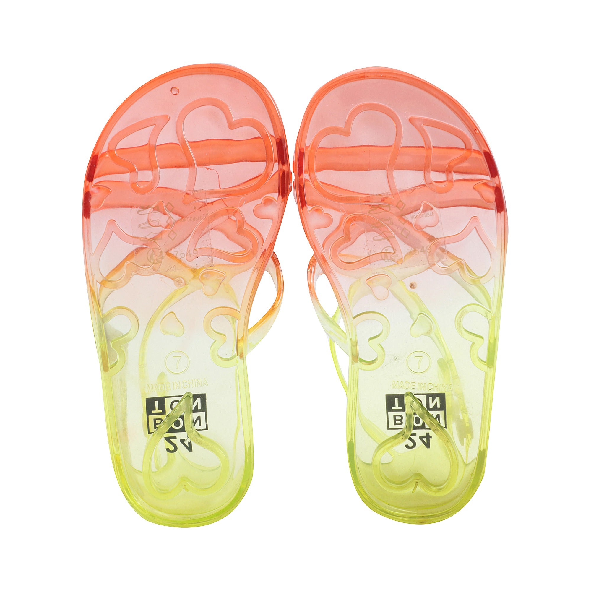 Girls Yellow Sandals