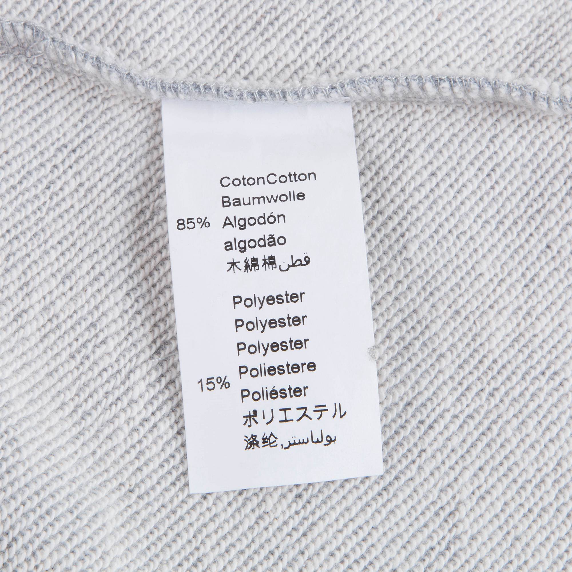 Girls Marl Grey Tiger Logo Sweatshirt