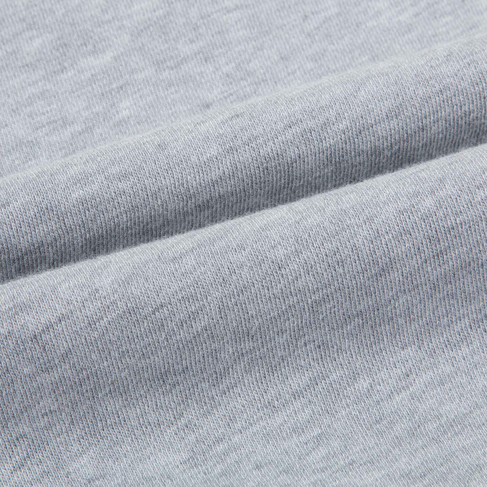 Girls Marl Grey Printed Cotton Sweatshirt