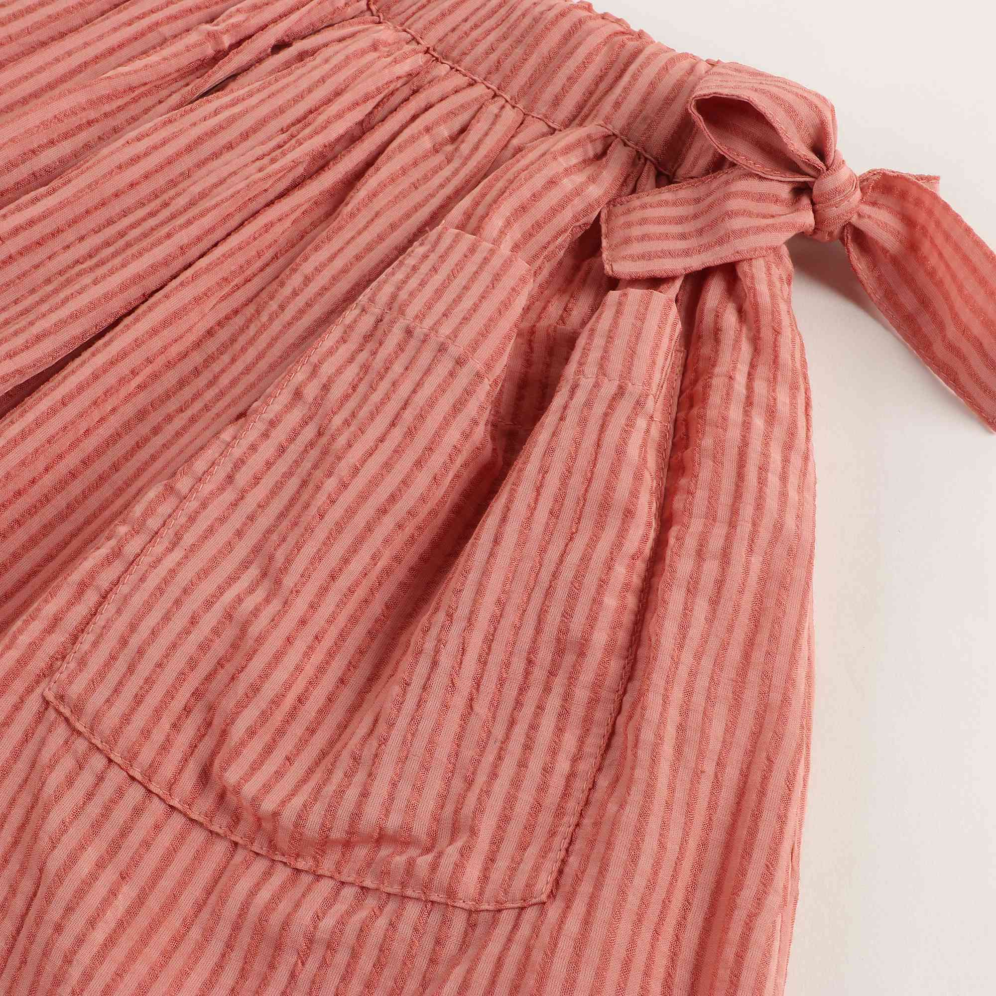 Girls Clay Check Skirt