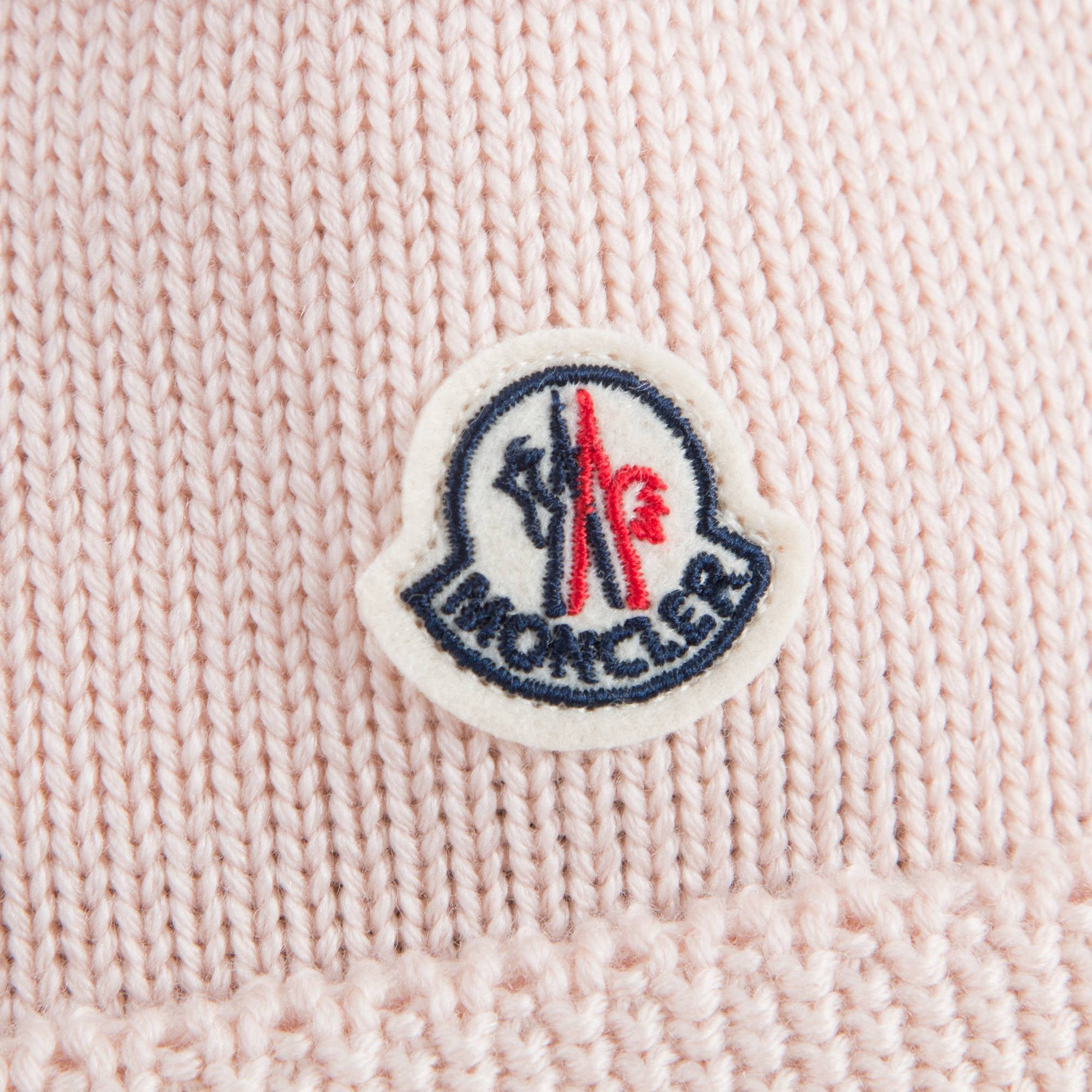 Baby Pink Knitted Hat With Ears