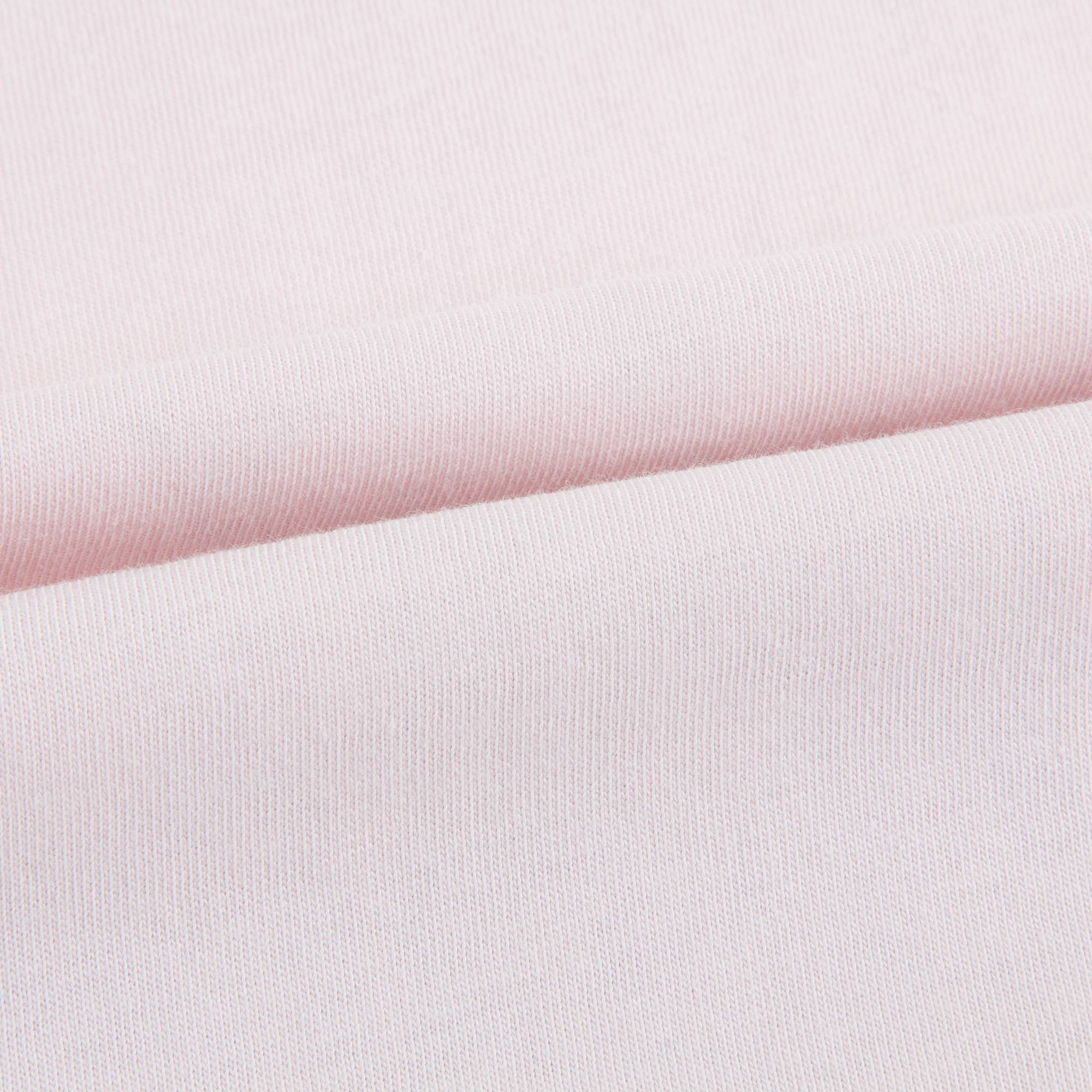Girls Light Pink Tiger Cotton T-shirt