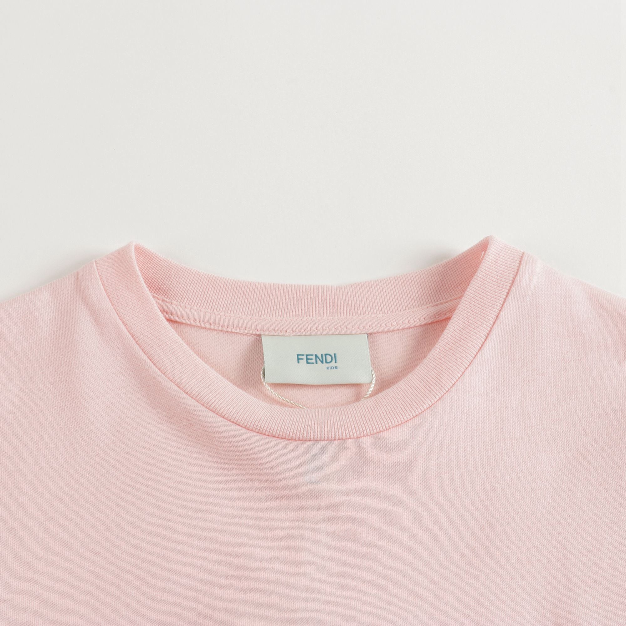Girls Pink FF Logo Dress