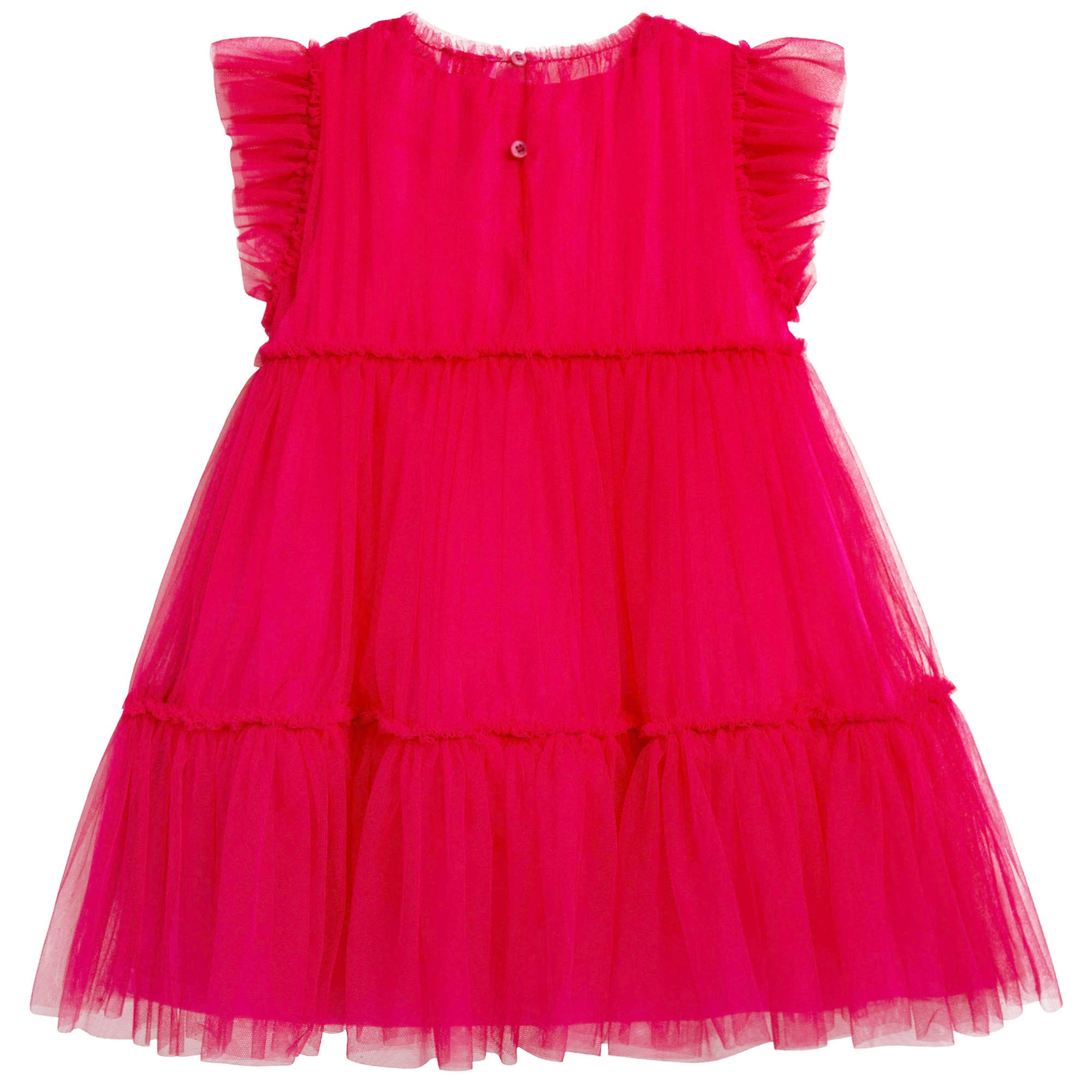 Girls Dark Pink Dress