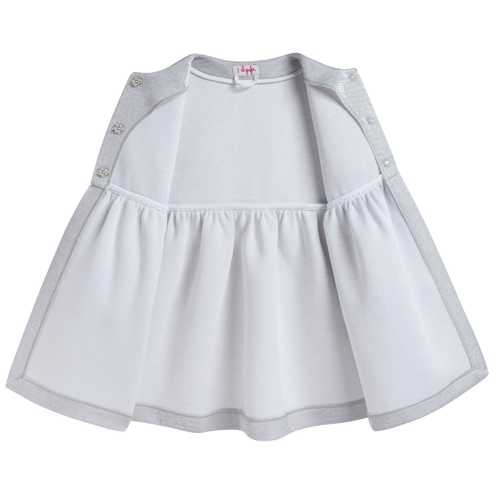 Girls Silver Coat
