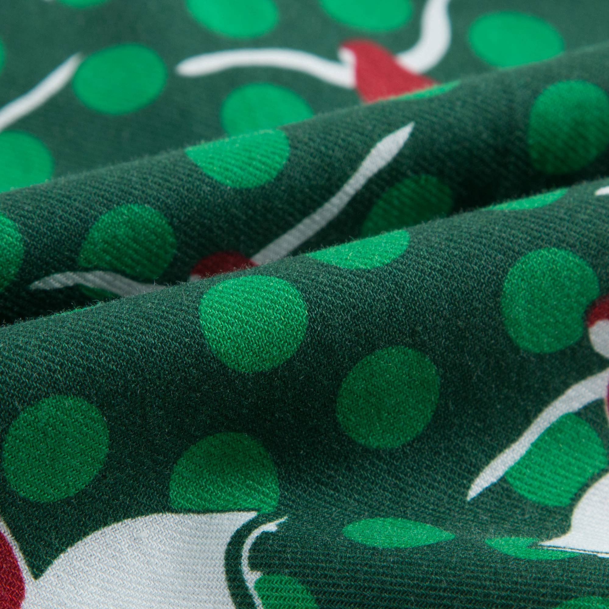 Girls Green Dancer Printed Dress