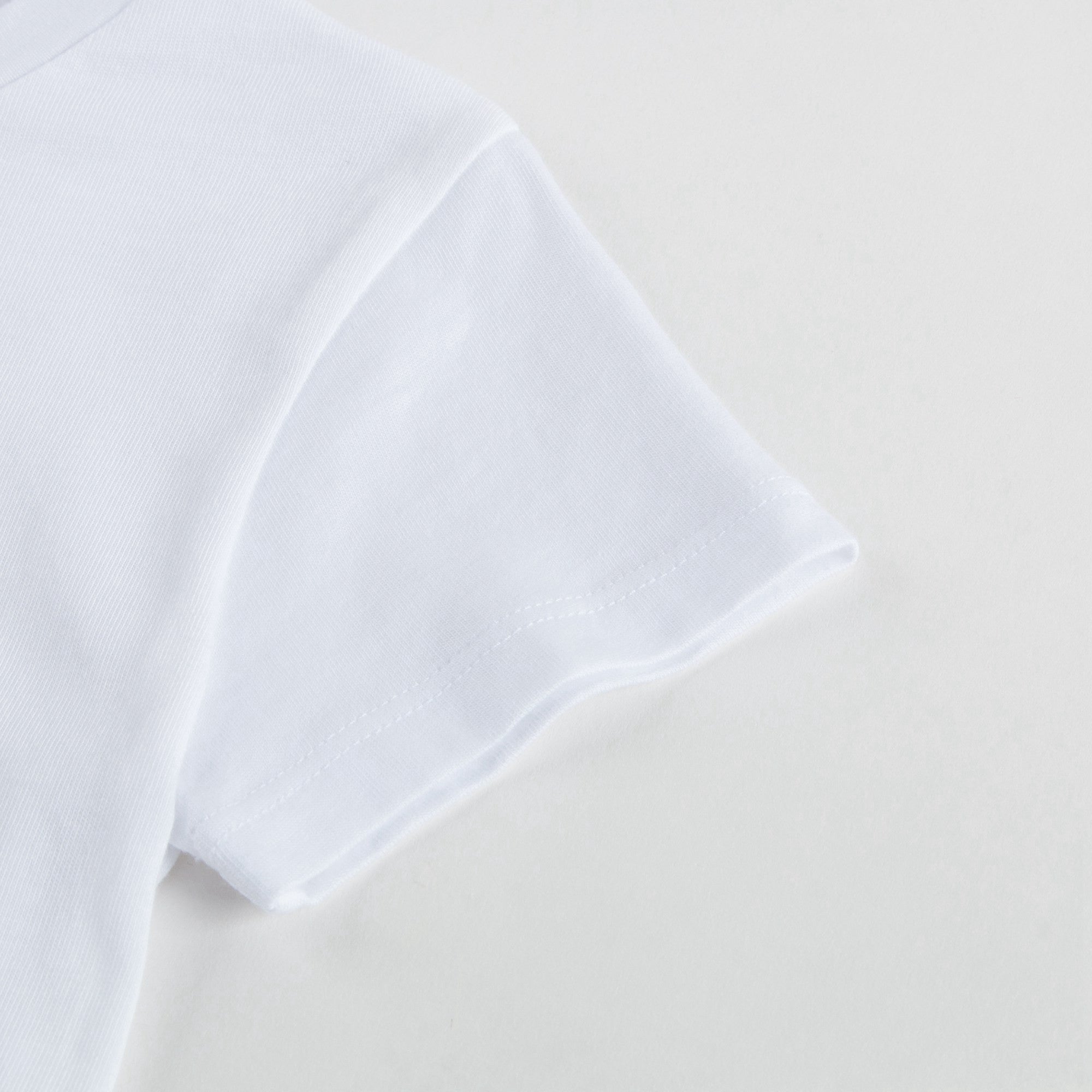 Girls White Logo T-shirt