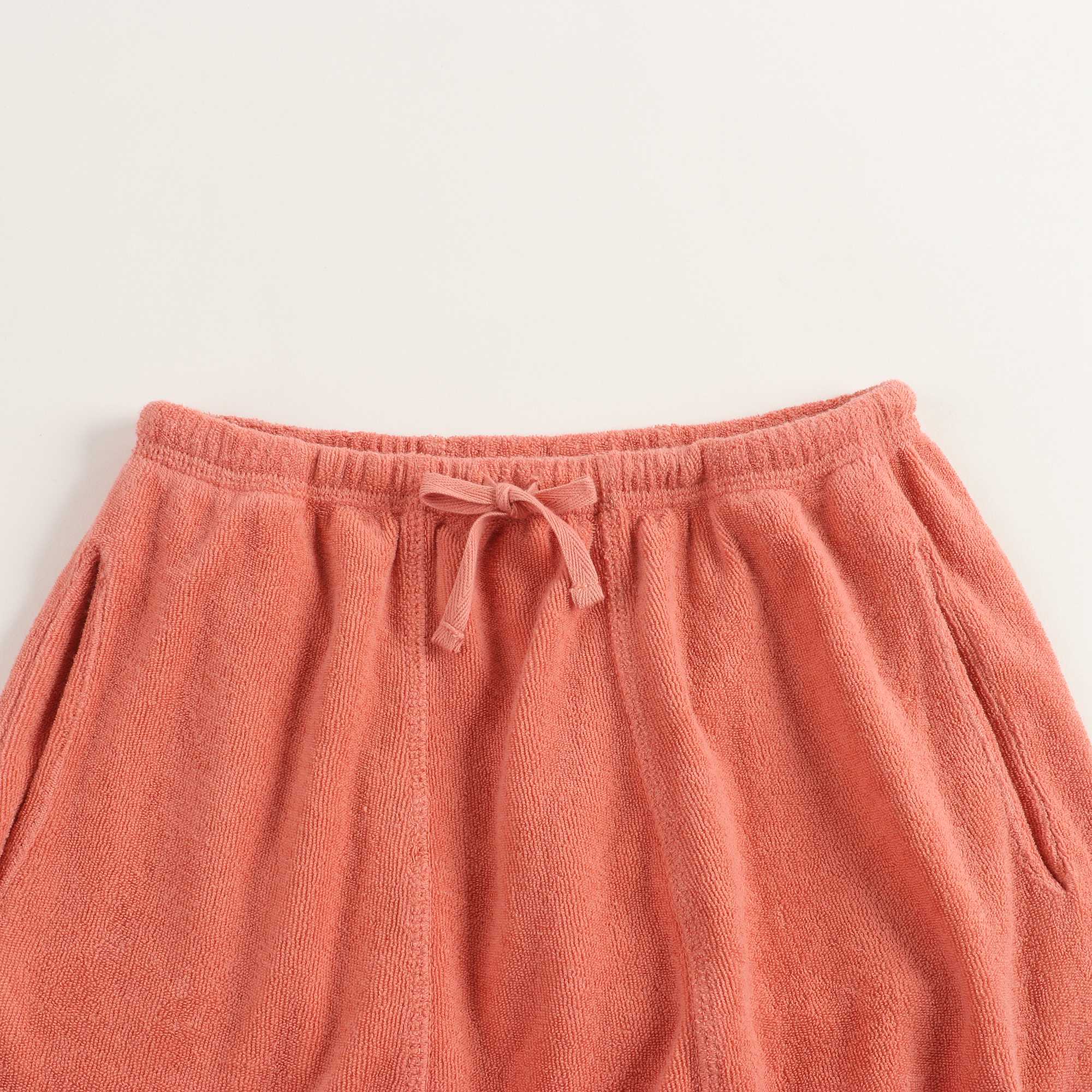 Baby Coral Cotton Trousers