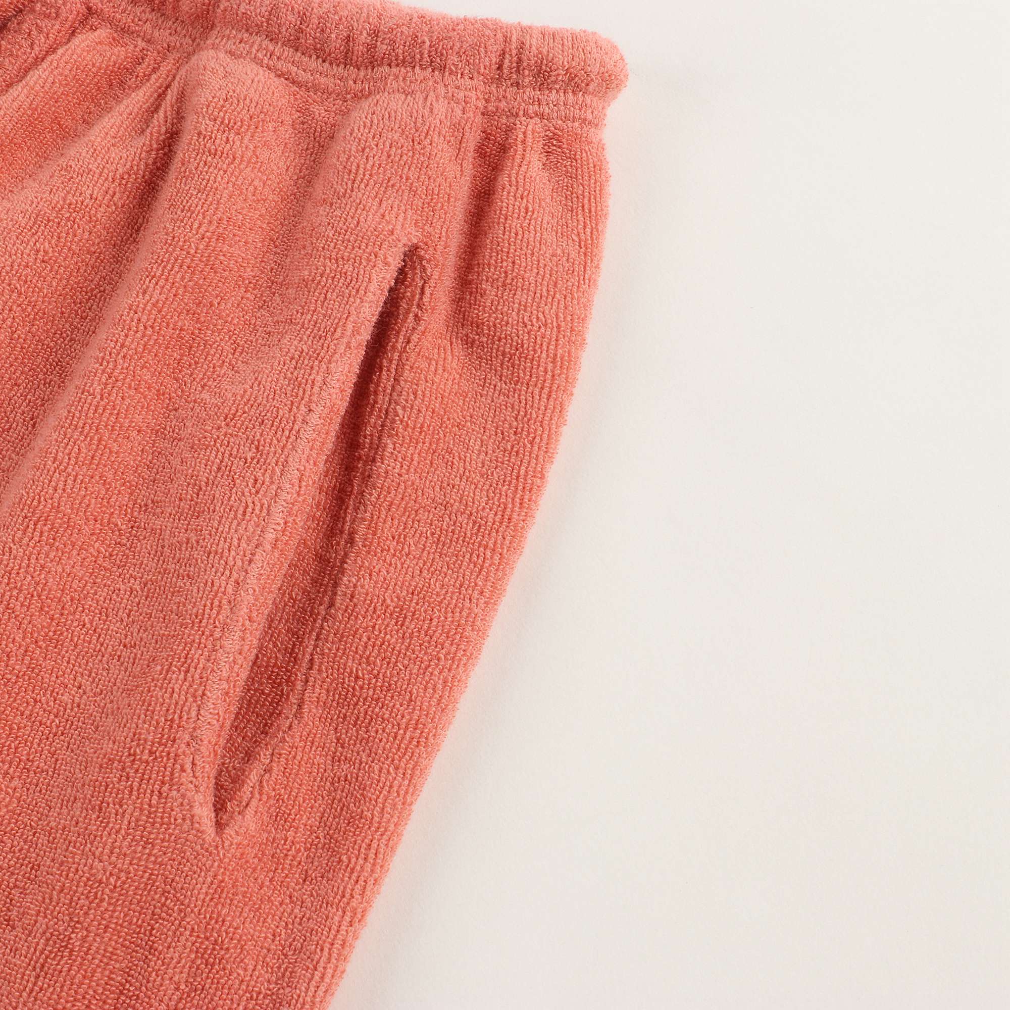 Baby Coral Cotton Trousers
