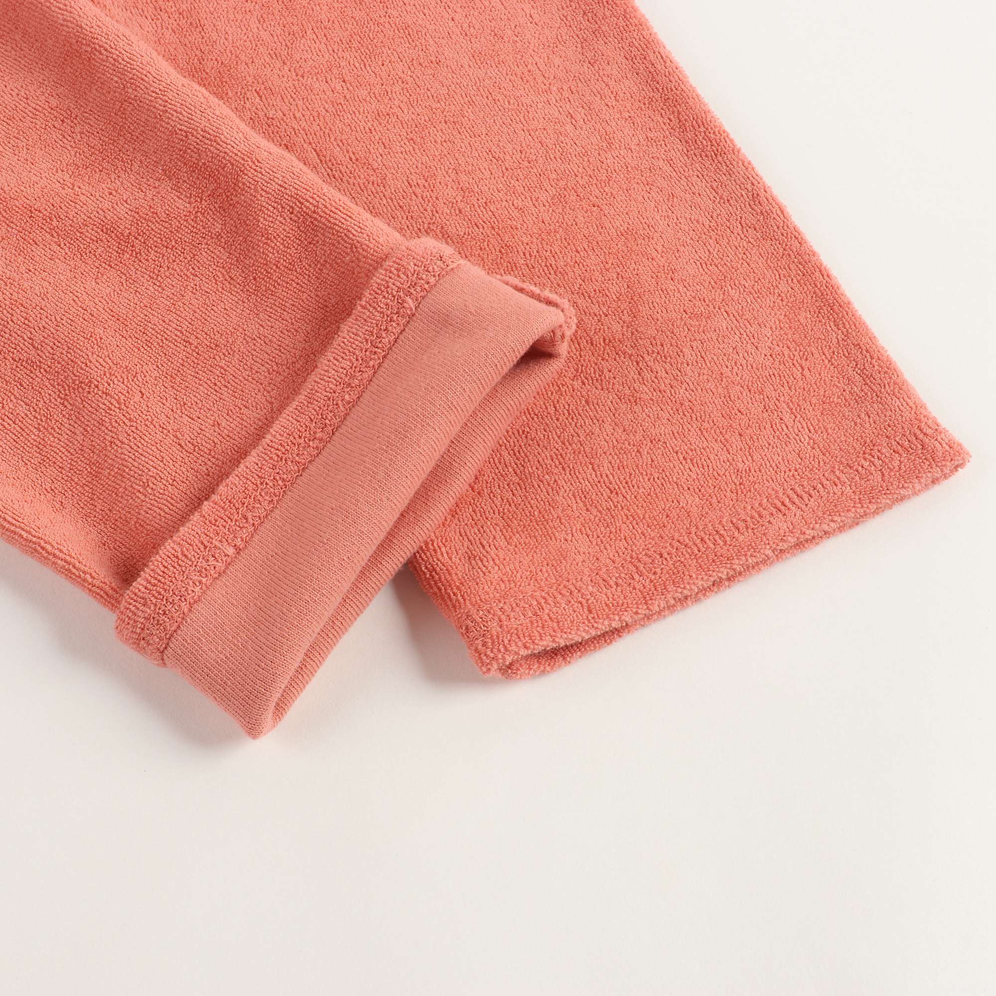 Baby Coral Cotton Trousers
