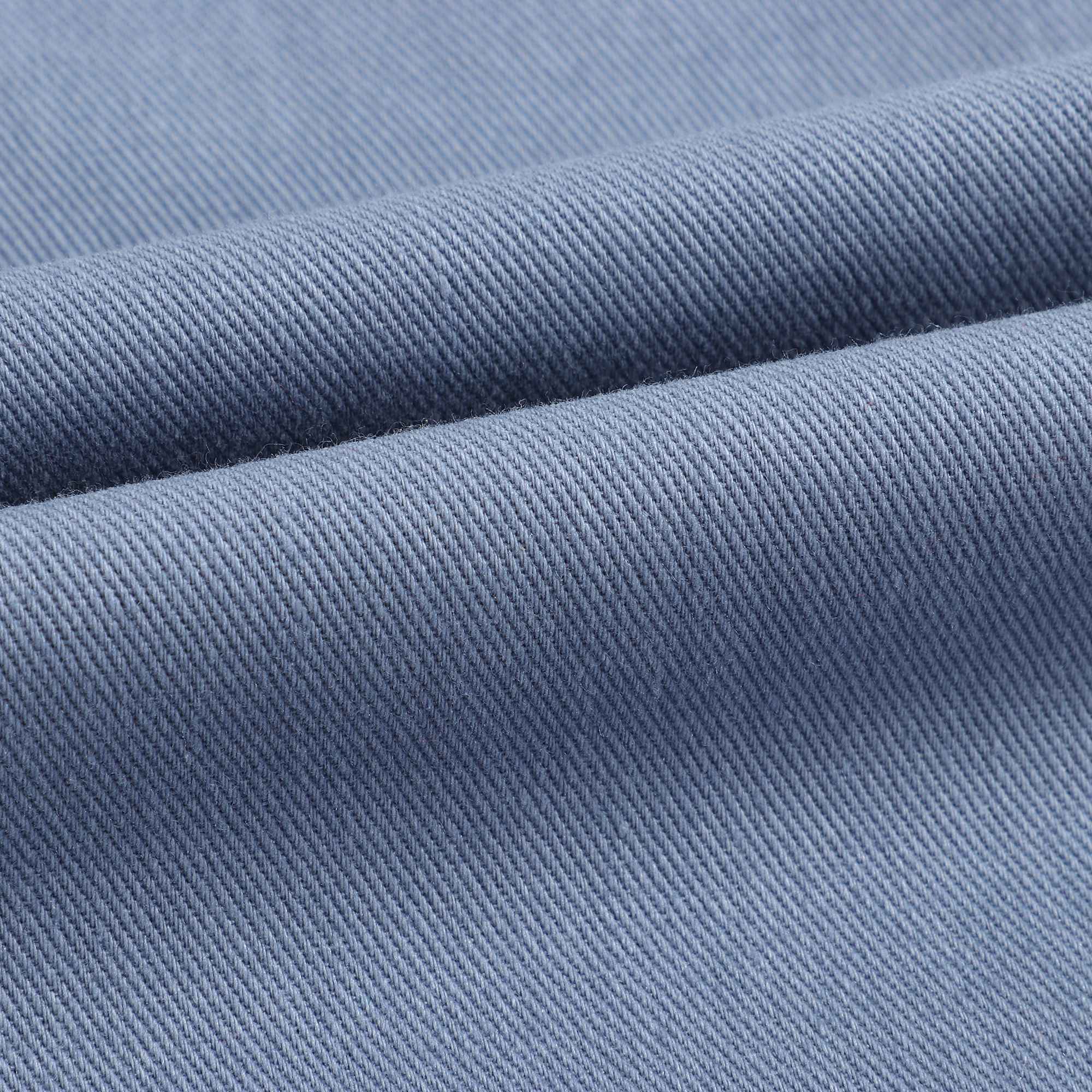 Girls Light Blue Cotton Trousers