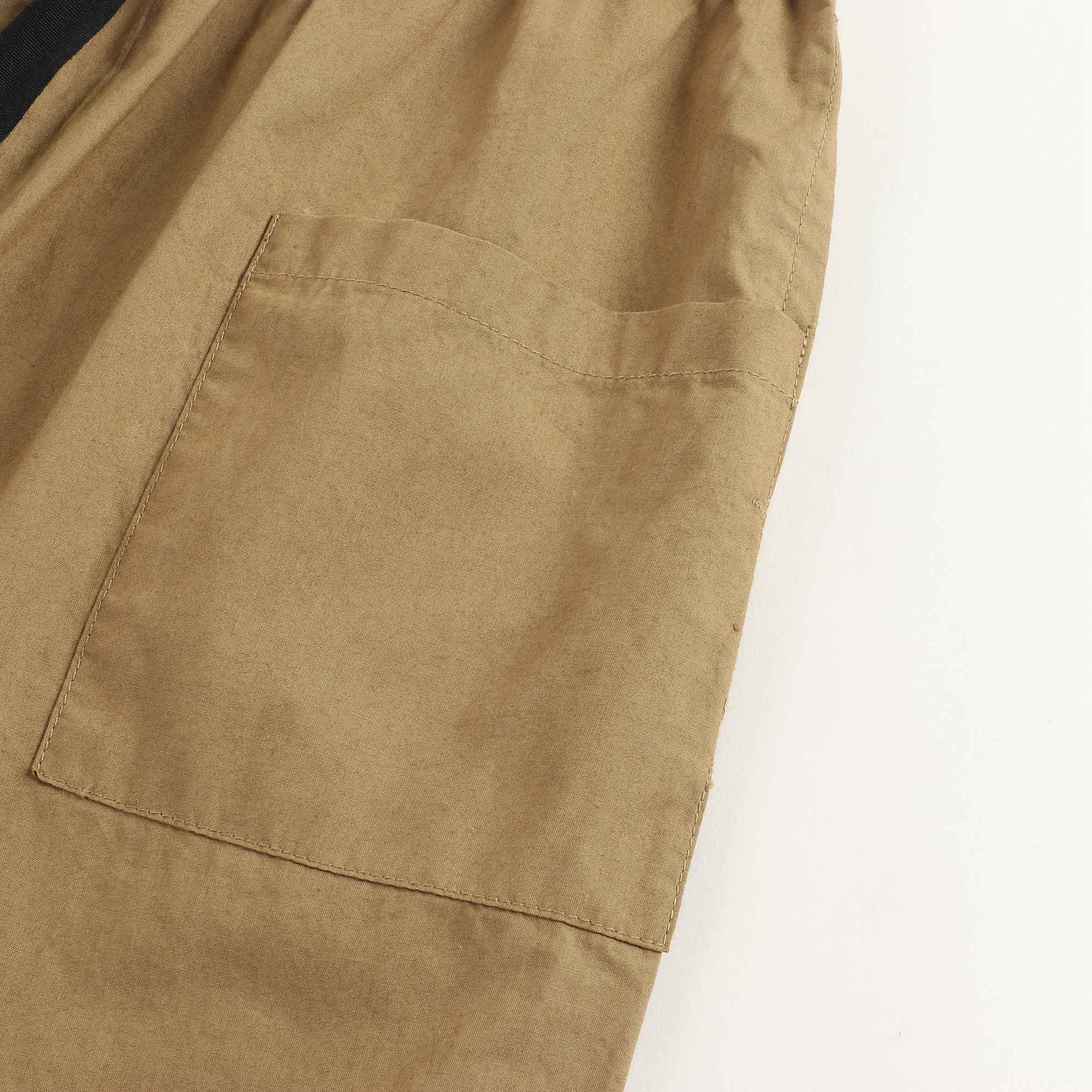 Baby Olive Cotton Trousers