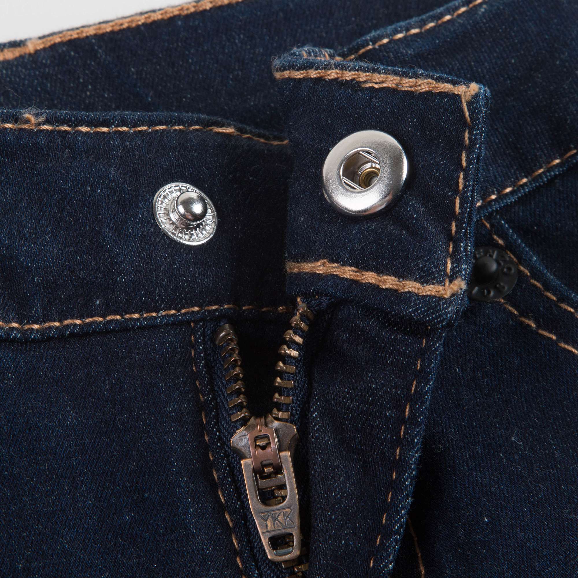 Girls Dark Blue Cotton Trousers