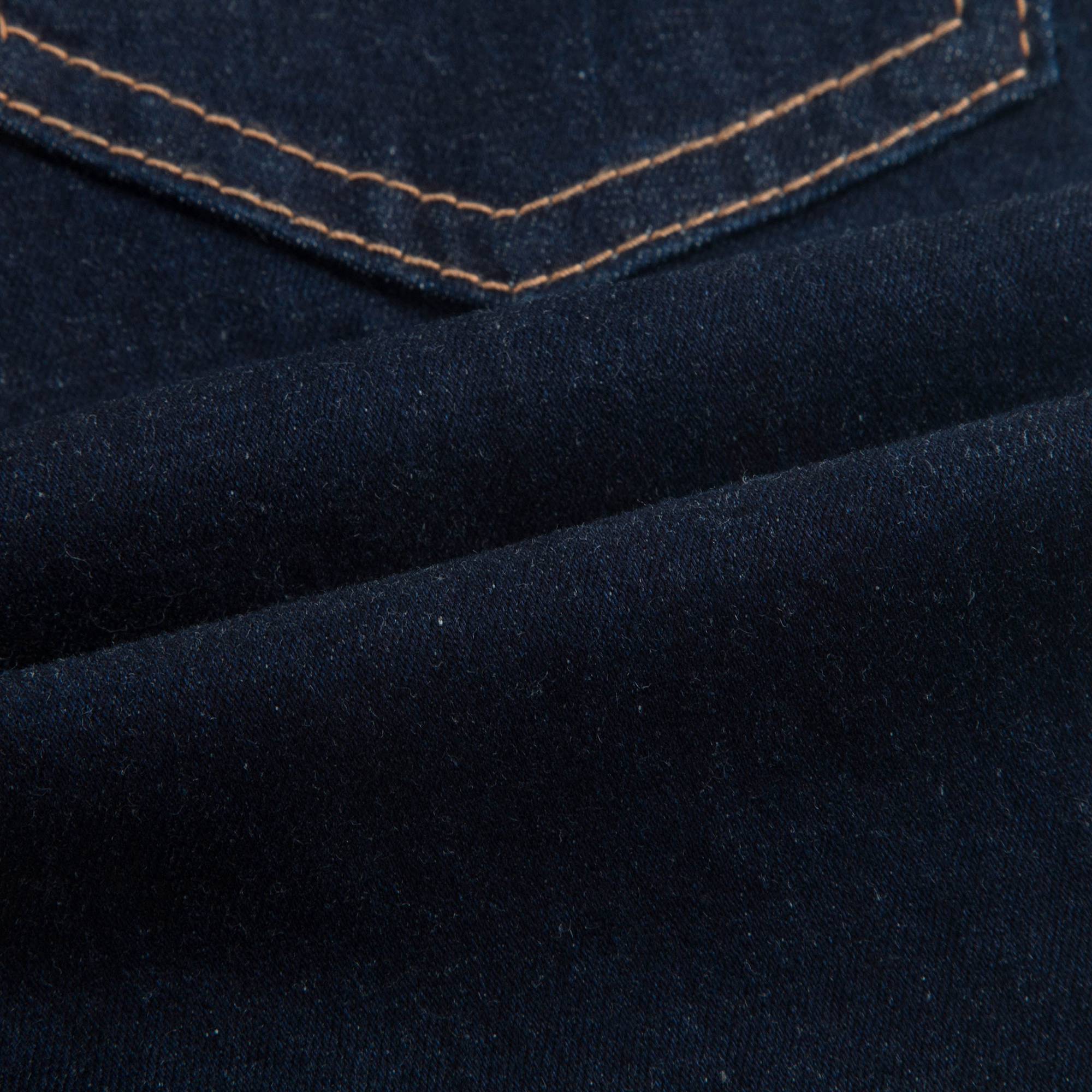 Girls Dark Blue Cotton Trousers