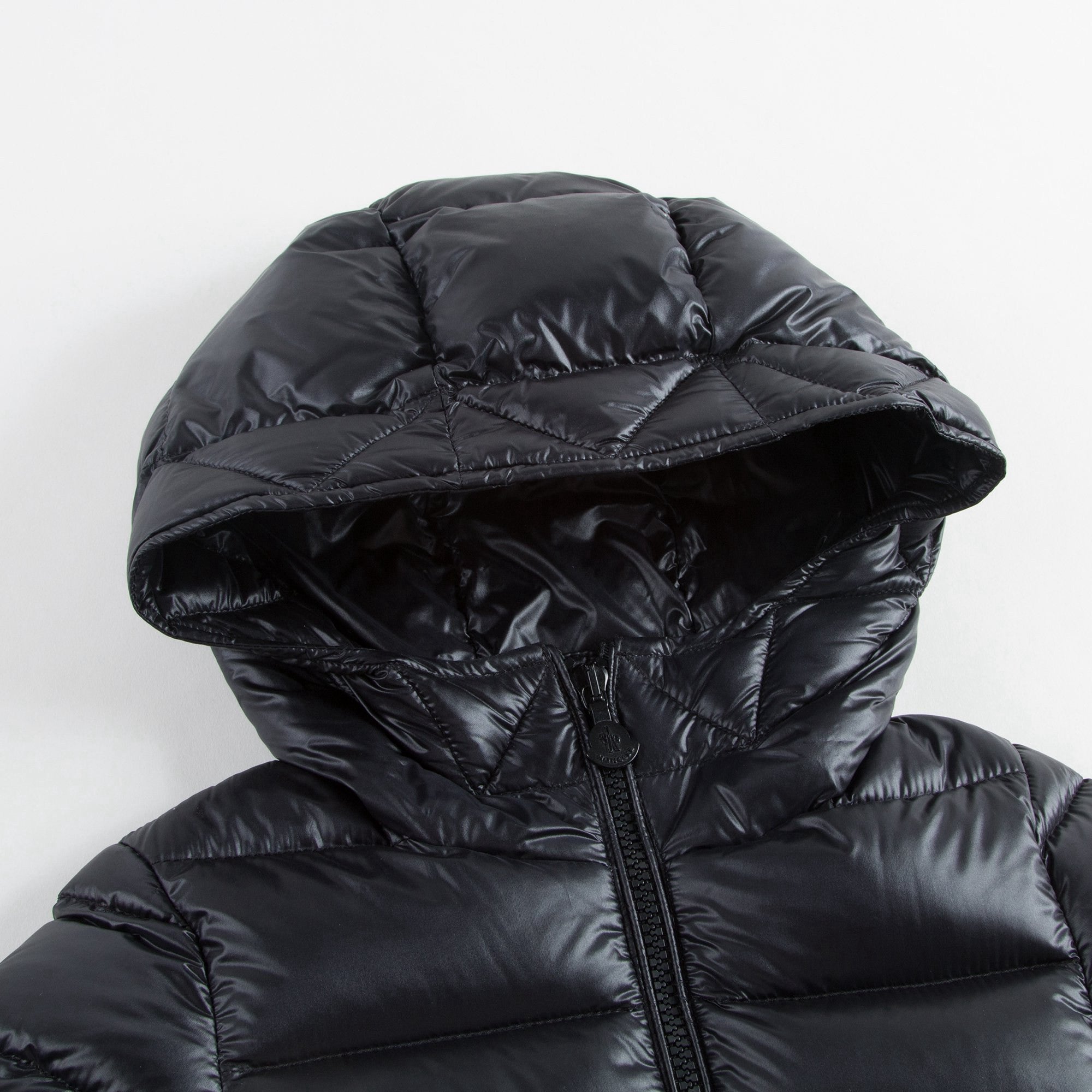 Girls Black 'Suyen' Down Padded Coat