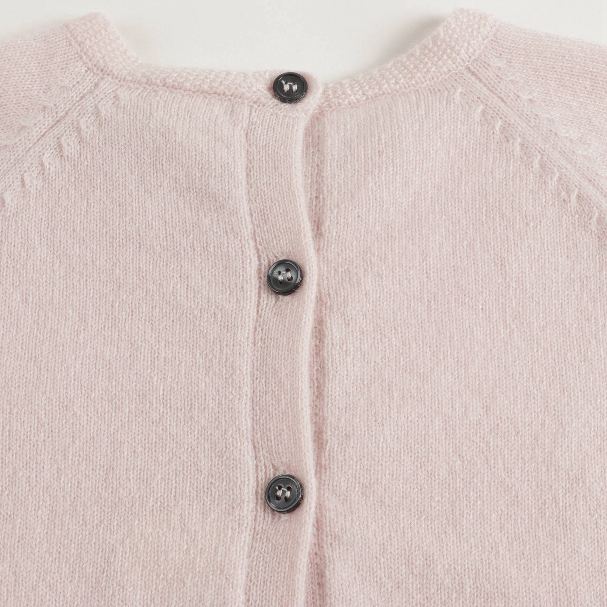Baby Boys & Girls Pink Cashmere Babysuit