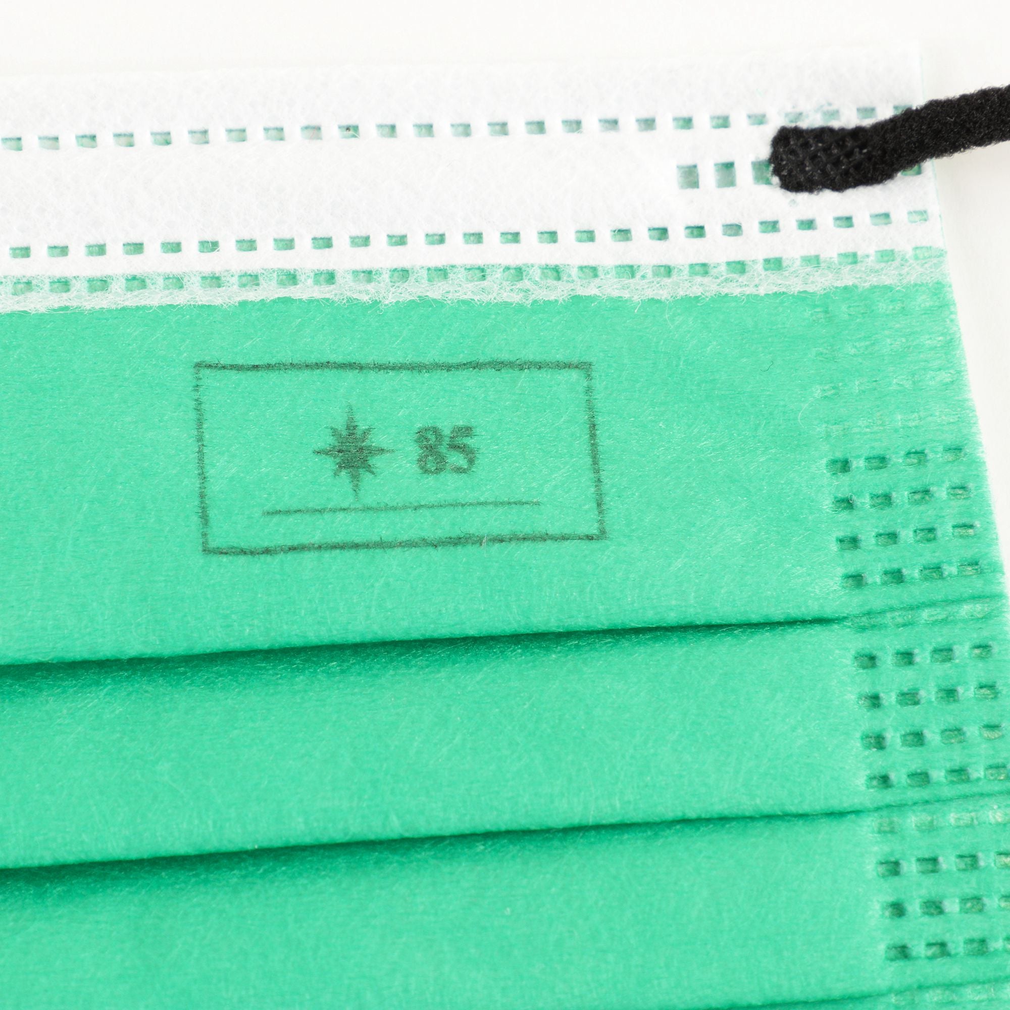 绿色儿童口罩