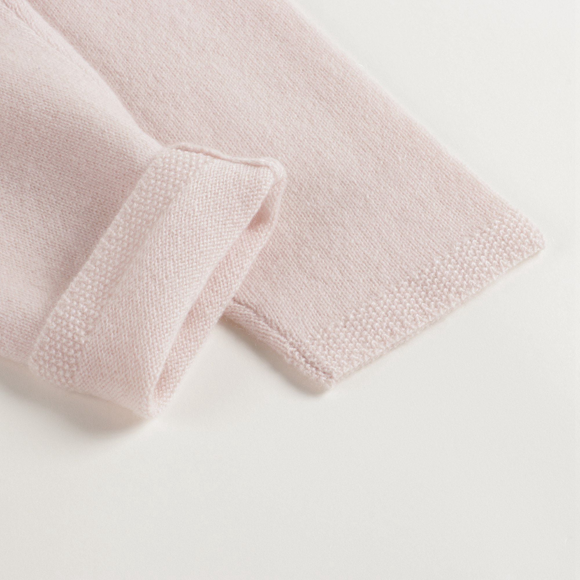 Baby Boys & Girls Pink Cashmere Babysuit