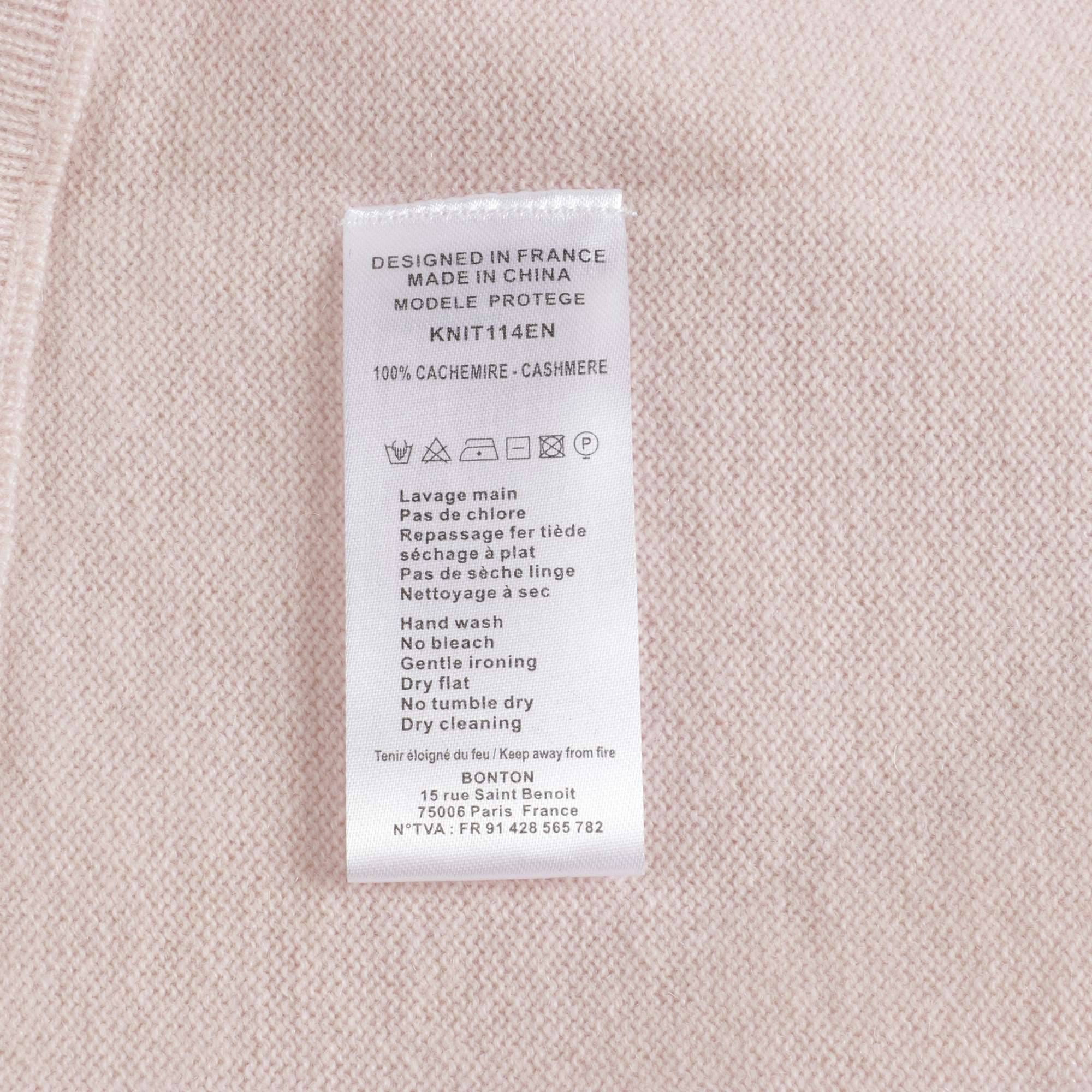 Baby Boys & Girls Pink Cashmere Babysuit