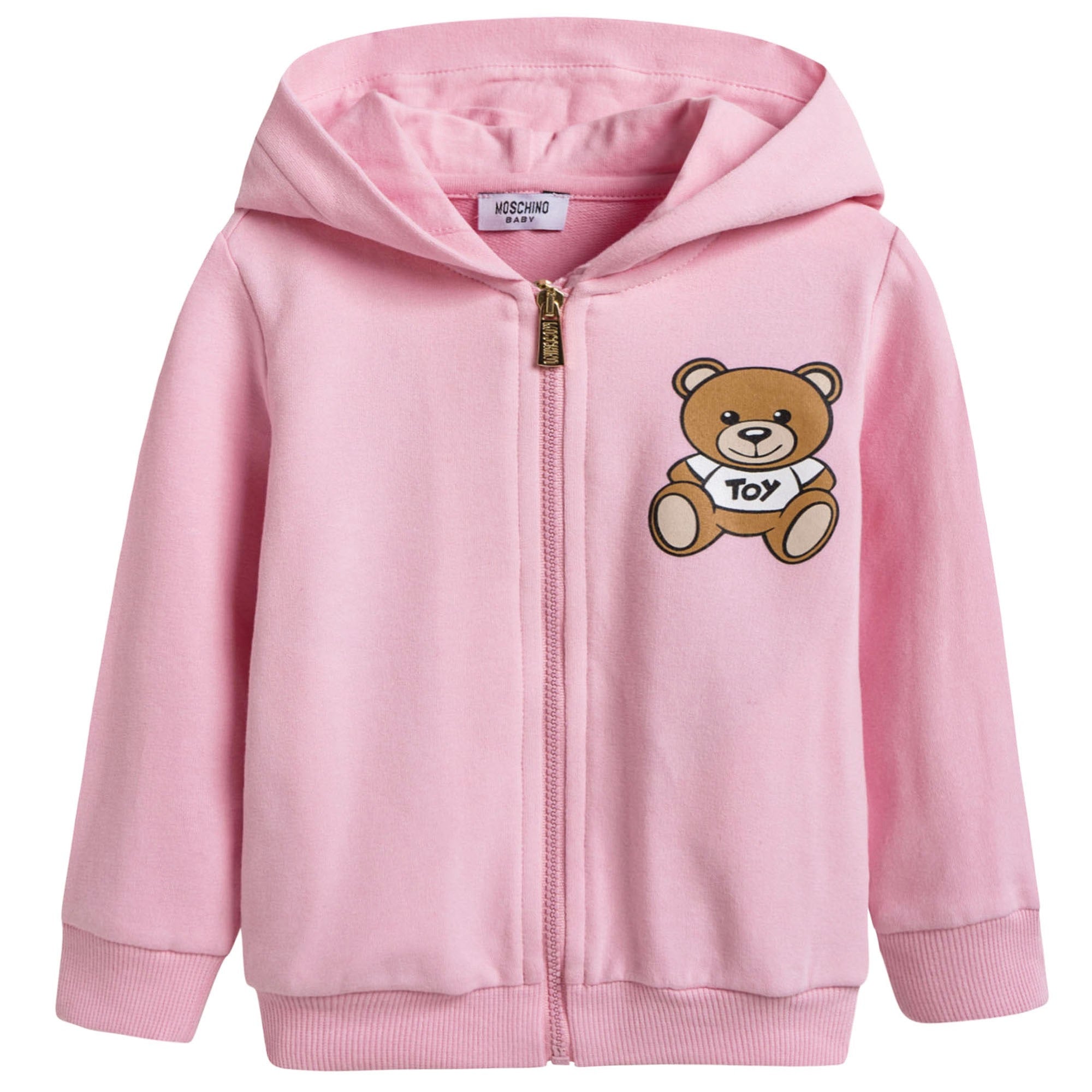 Baby Pink Cotton Toy Tracksuit